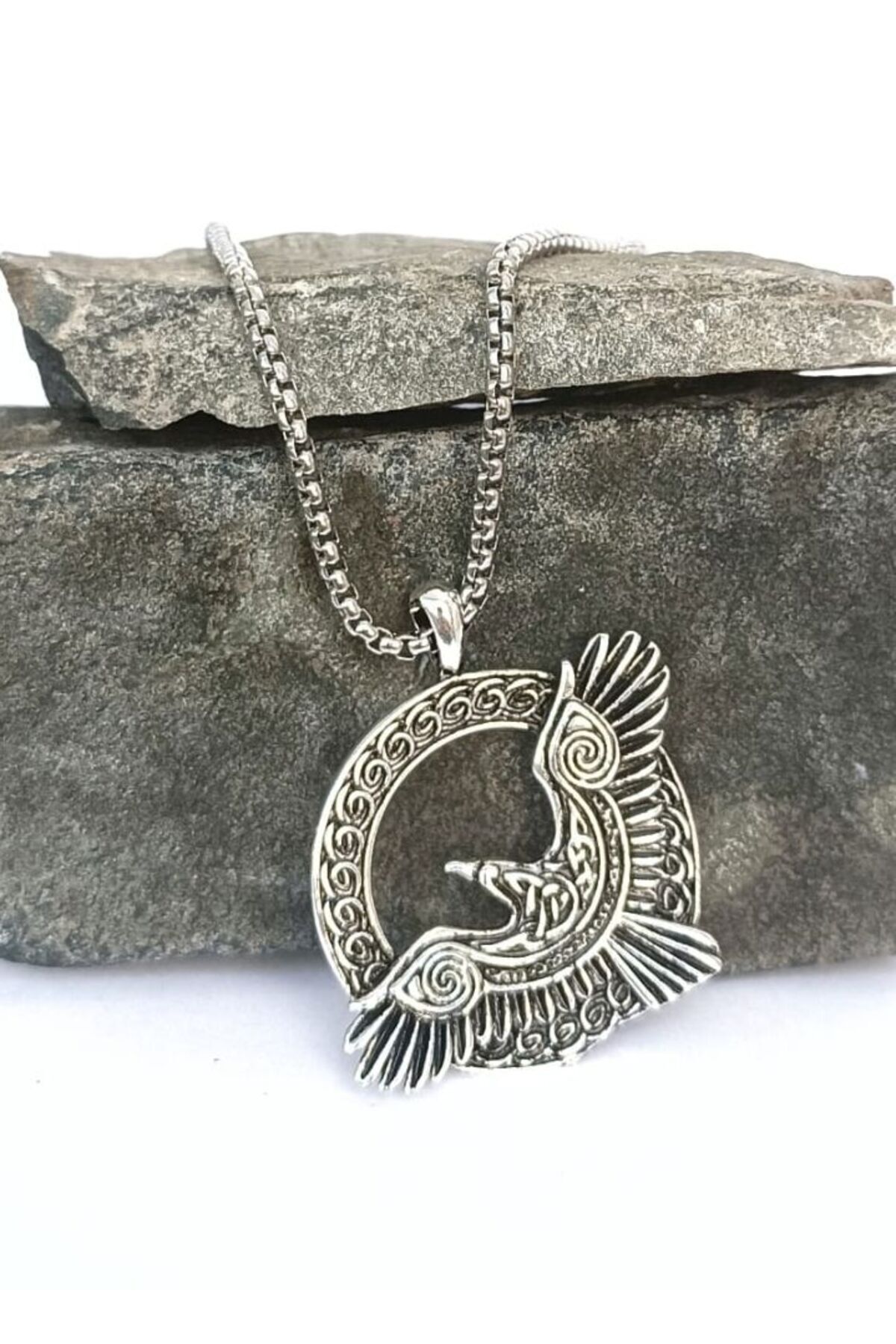BSN Store-Viking Eagle Raven - Mythology Necklace 2