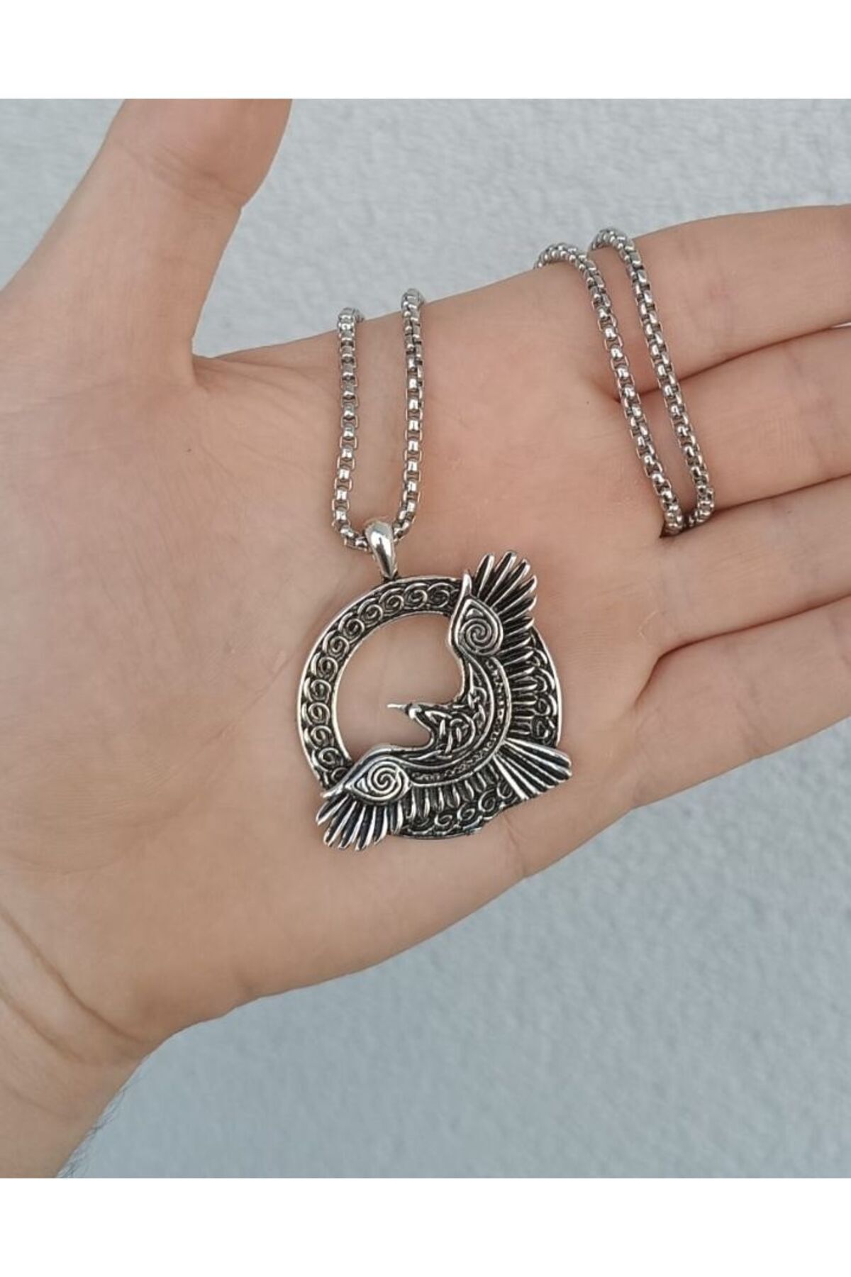 BSN Store-Viking Eagle Raven - Mythology Necklace 1
