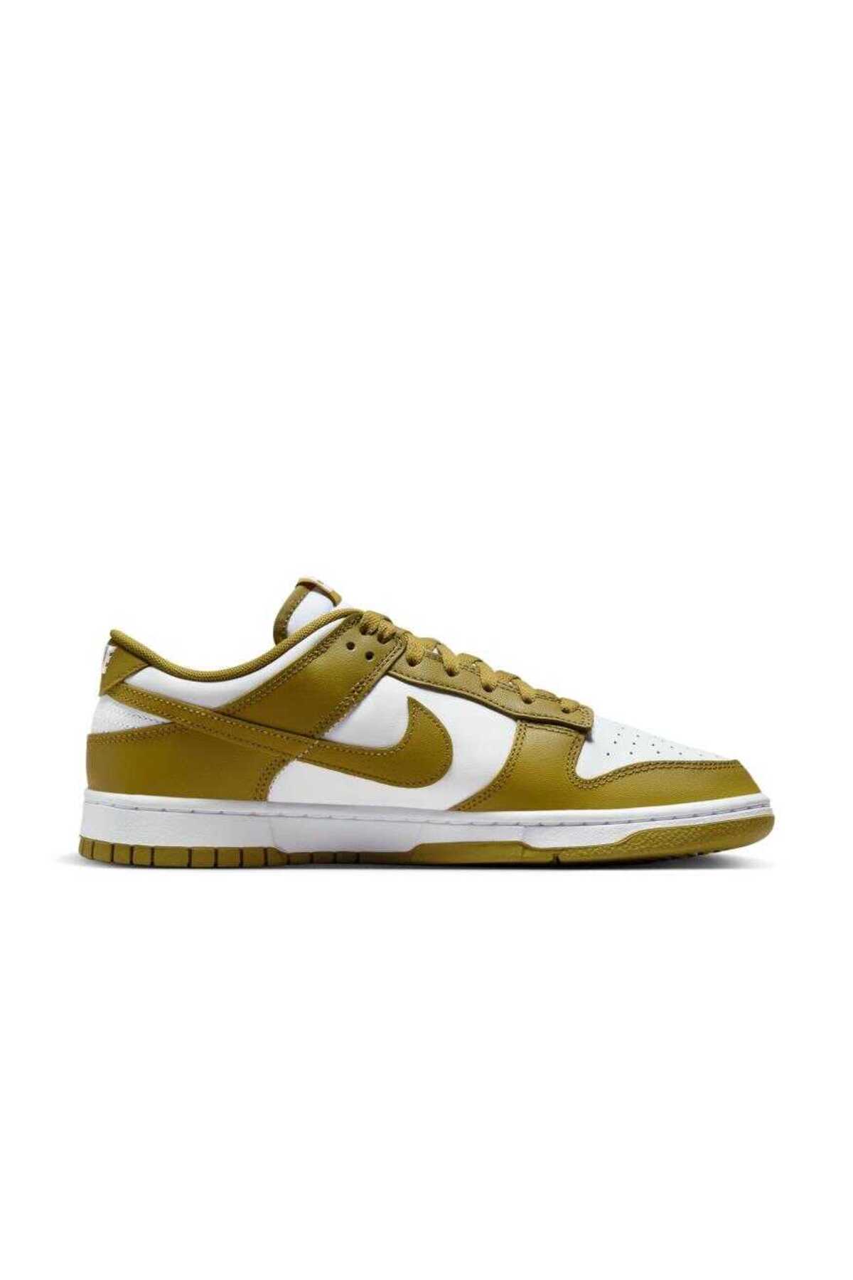 کفش Nike نایکی کفش سفید مردانه Dunk Low Retro اورجینال - تصویر 4