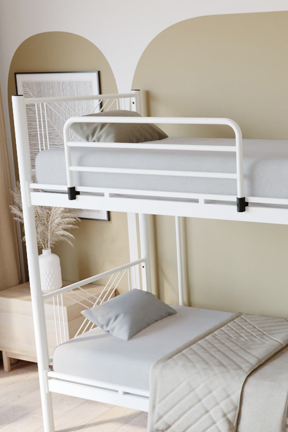 FANO 90 Cm (SADECE MİX RANZA MODELİ ILE UYUMLUDUR) Beyaz Korumalık fotoğrafı 2 (önizleme)