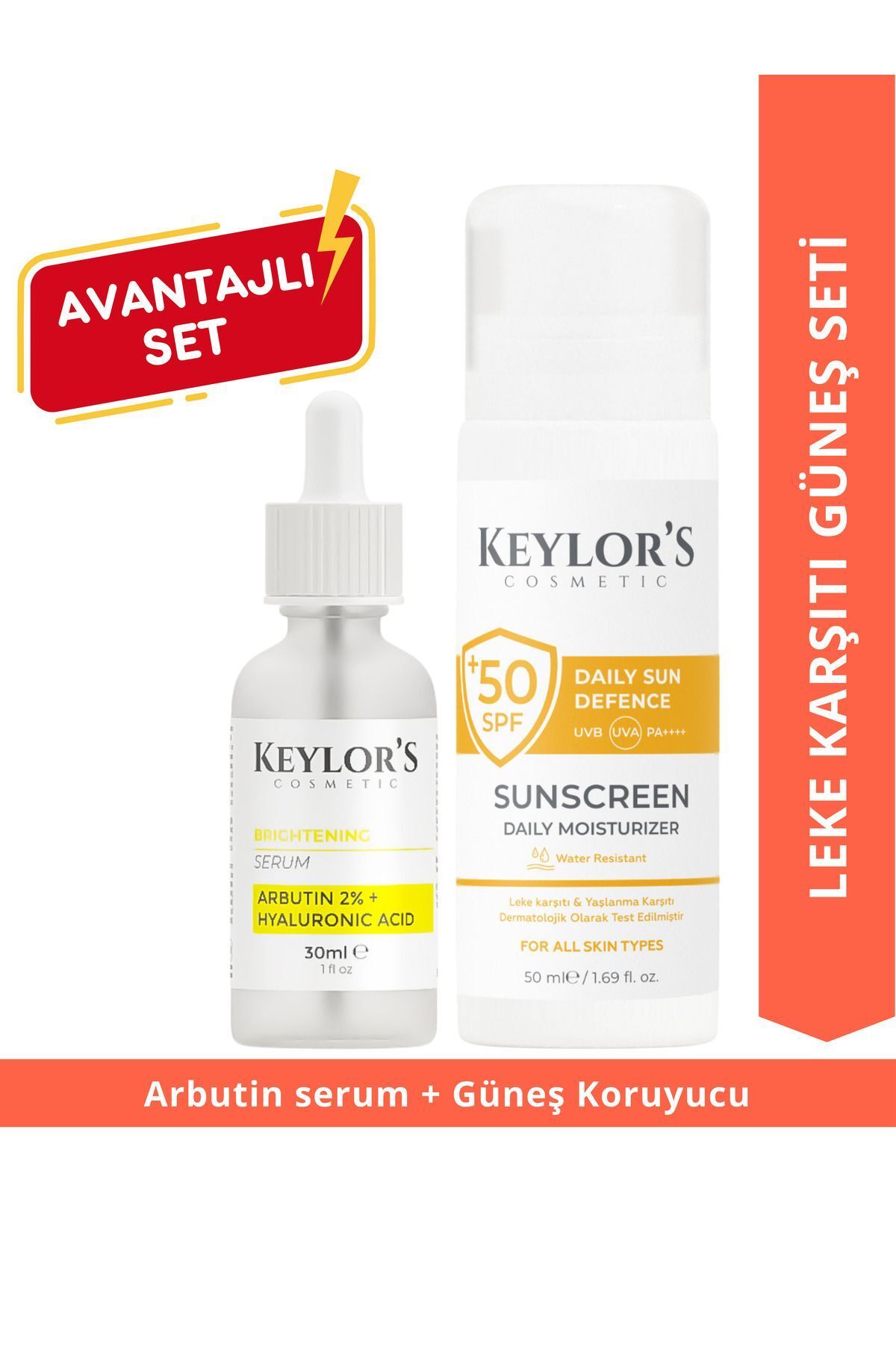 Keylor's Cosmetic Leke Karşıtı Güneş Seti