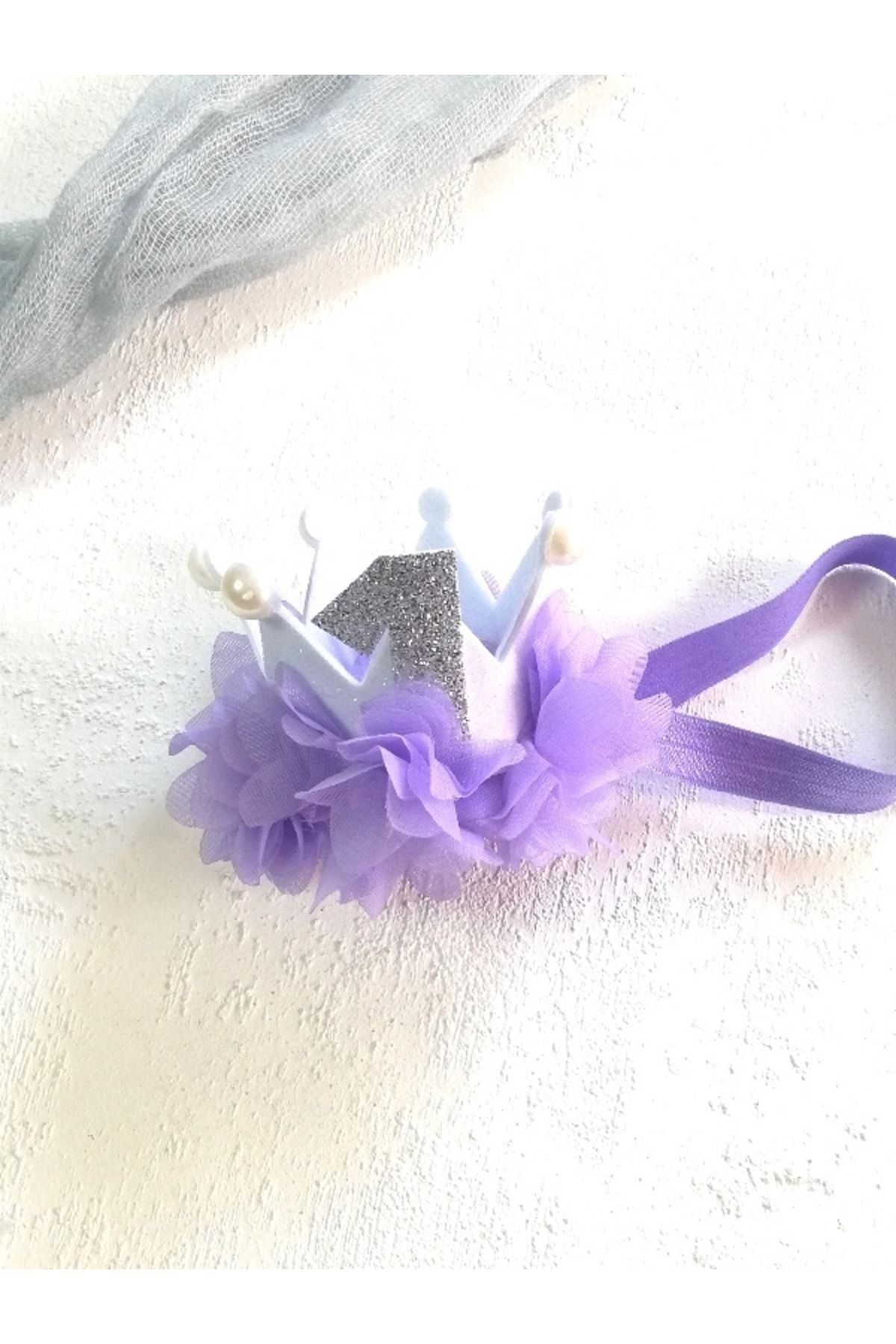 Toka Perisi Kız Bebek Lila Prenses Doğum Günü Tokası fotoğrafı 2 (önizleme)