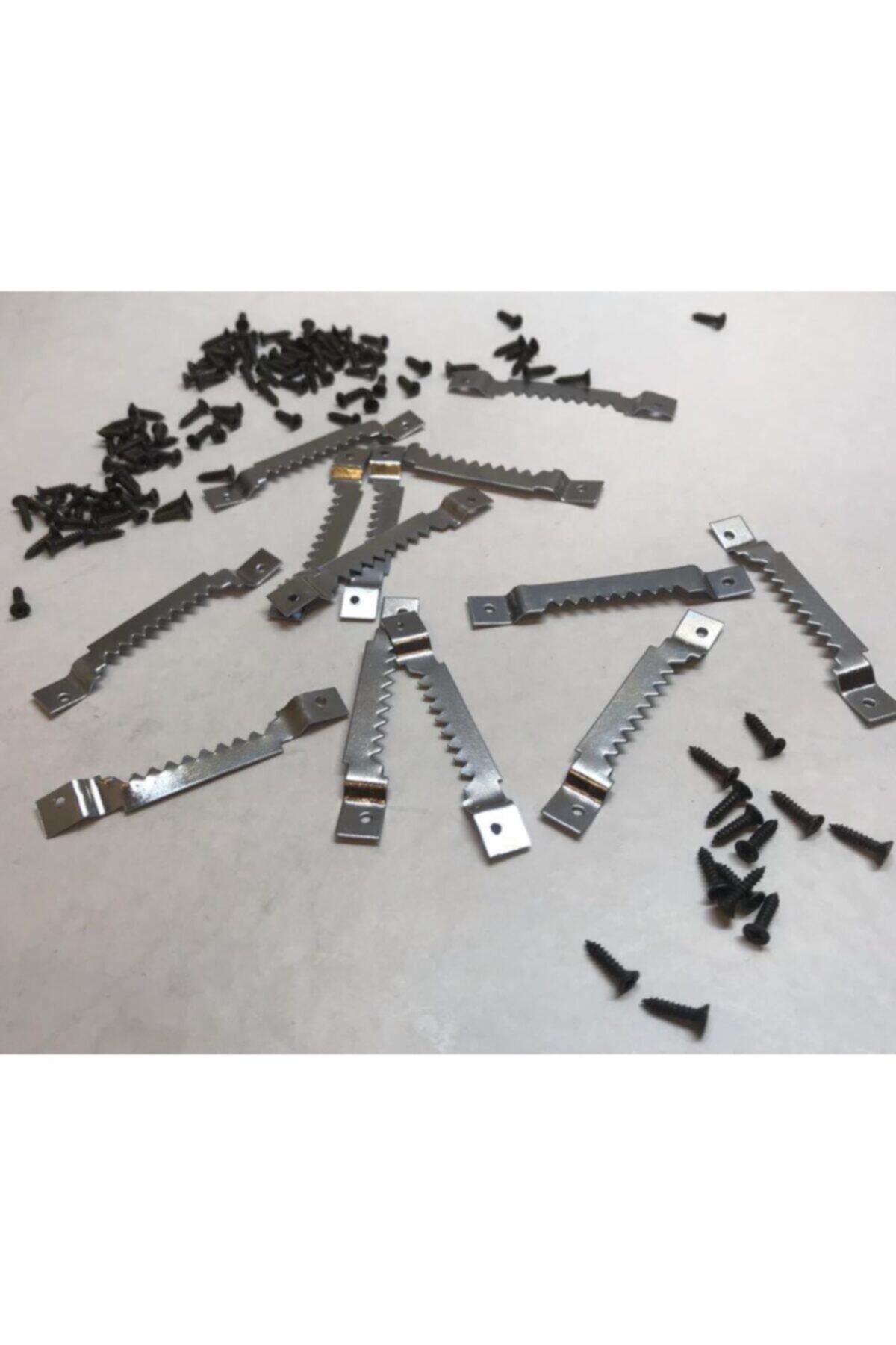 Genel Markalar Tablo Çerçeve Timsah Ağız Askı Aparatı Montaj Vidaları 100 Adet