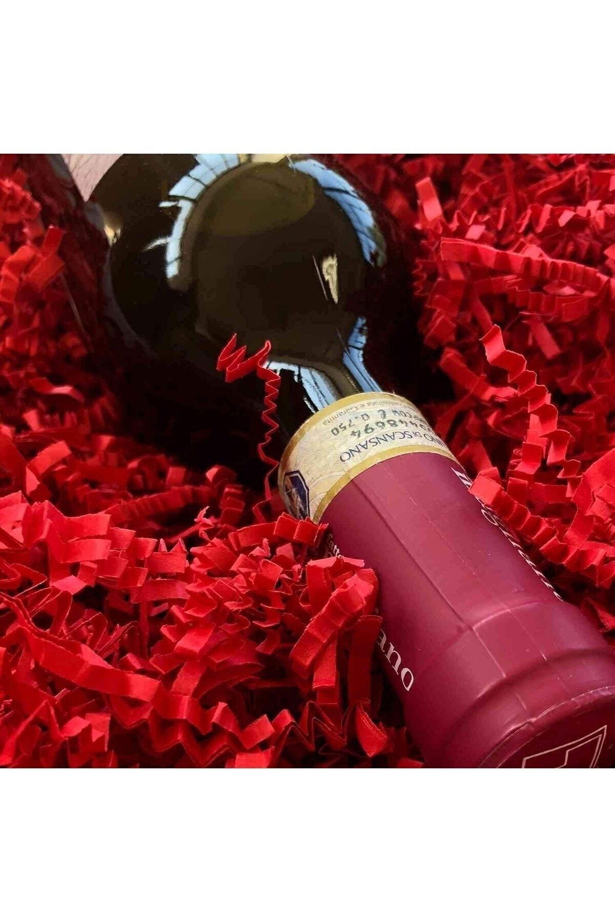 roco paper Zigzag Kırpık Kağıt – Kırmızı – 250gr Kutu İçi Süsleme – Kırpıntı Zigzag Z Kağıt