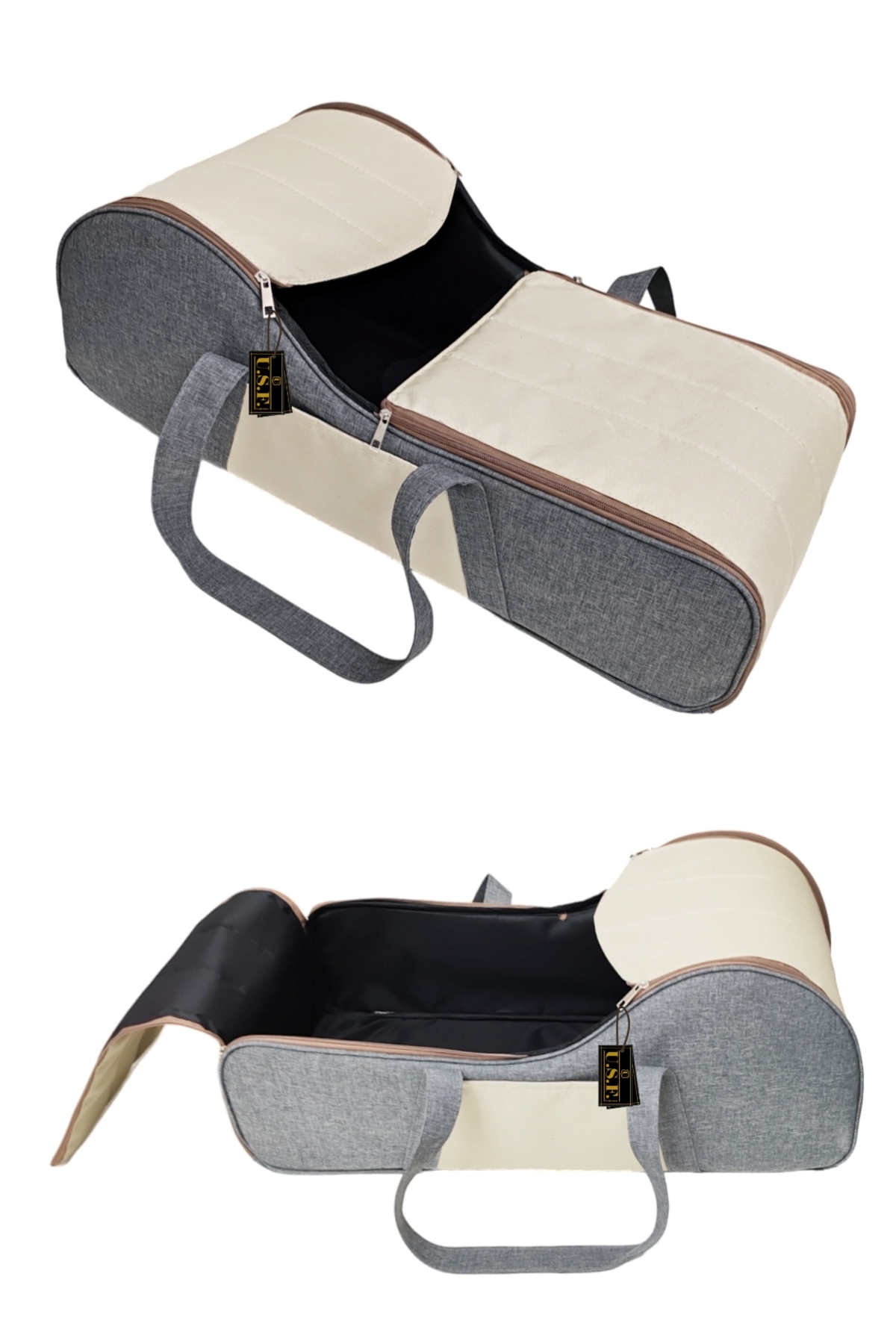 USF Portbebe Ana Kucağı Puset Bebek Taşıma Anne Bebek Bakım Çantası fotoğrafı 5 (önizleme)