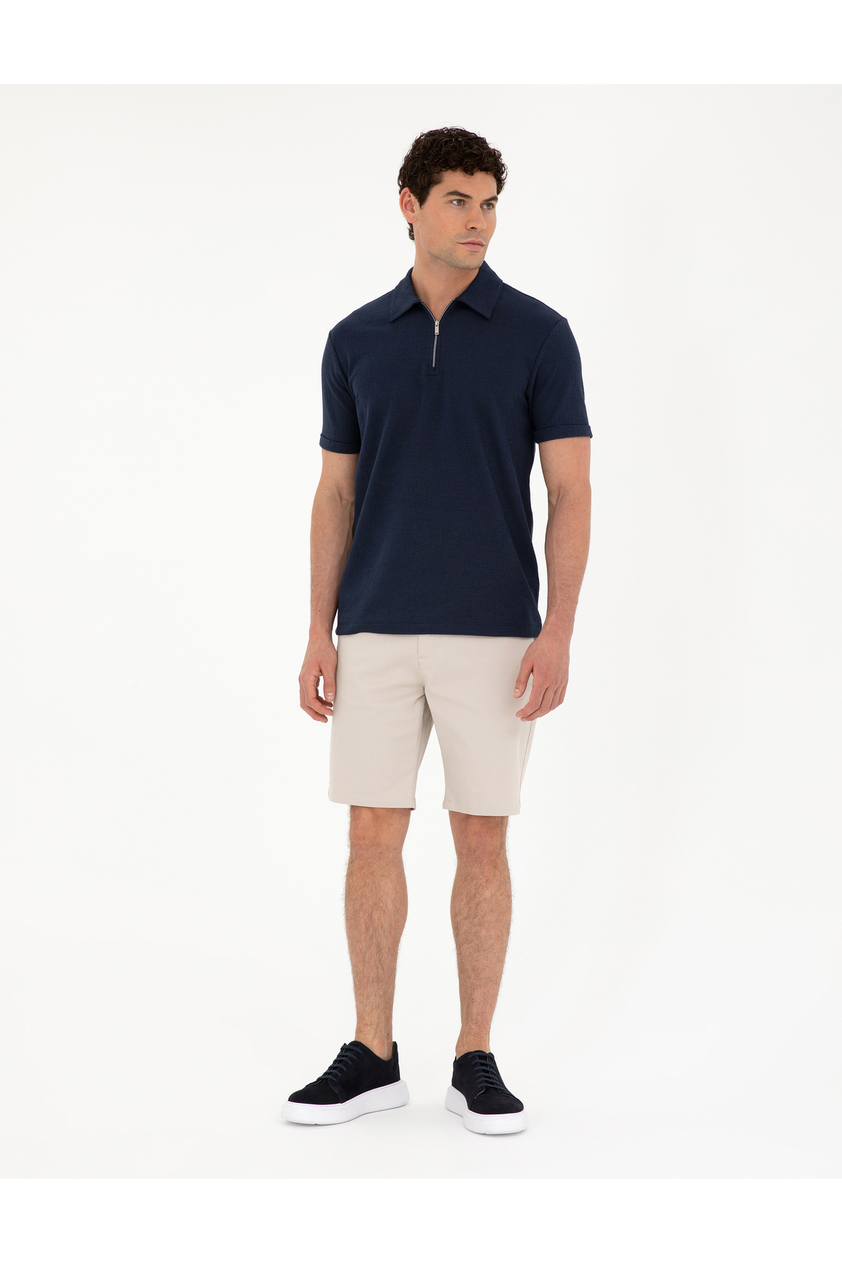 شلوارک مردانه پیر کاردین | 50291544-VR049 Pierre Cardin - Image 3