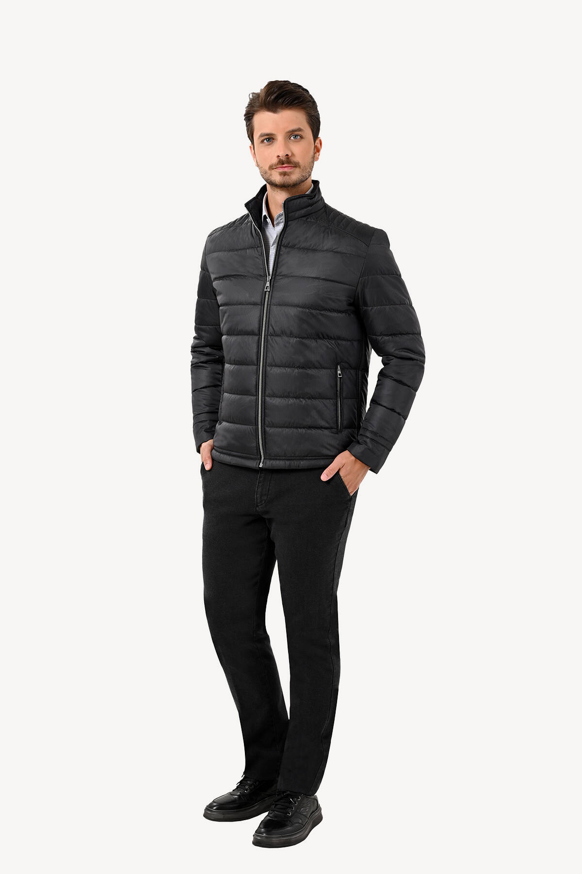  کاپشن مردانه آنتراسیت سایز معمولی