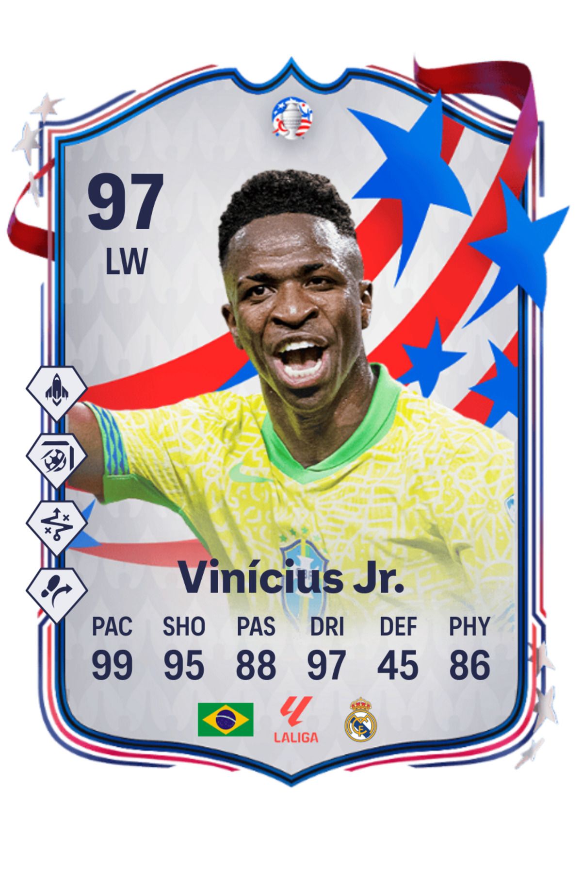 BERKANTTP-Vini JR - Copa America Orange Fut Card 1