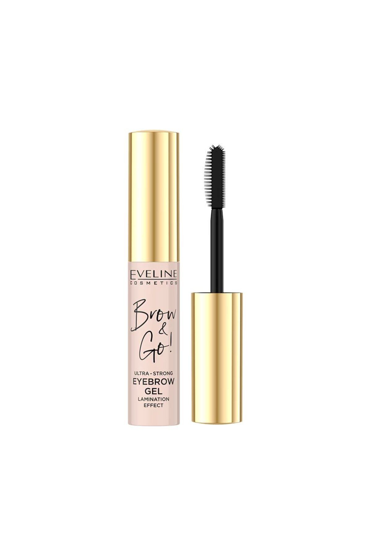 Eveline Cosmetics Brow & Go Ultra-Strong Vegan Kaş Jeli Laminasyon Etkili