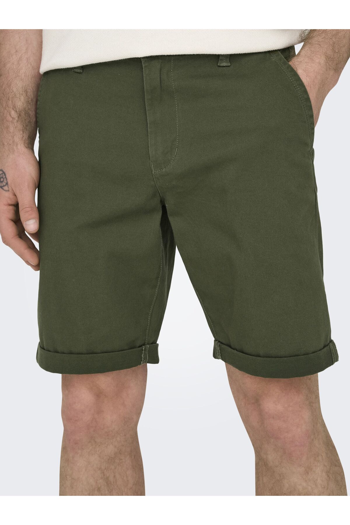 Only & Sons-Shorts Open Regular Geschnitten Shorts 6