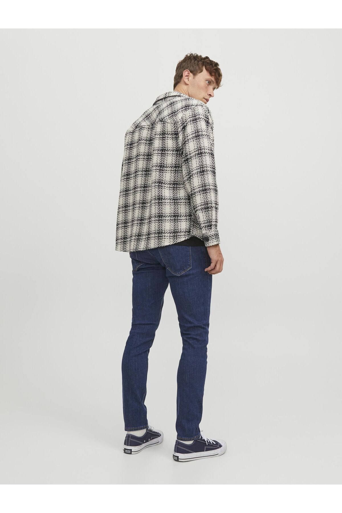 شلوار جین مردانه راسته فاق نرمال | جک اند جونز Jack & Jones 12229141 - تصویر 4