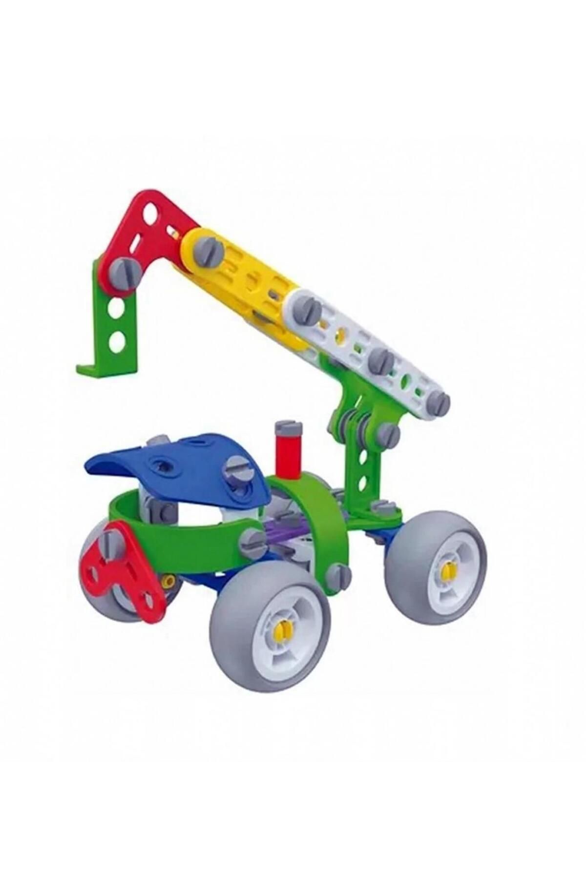 Sole-Build Technic Set, 96 Pieces Plug-Down Crane Block Building Set 2