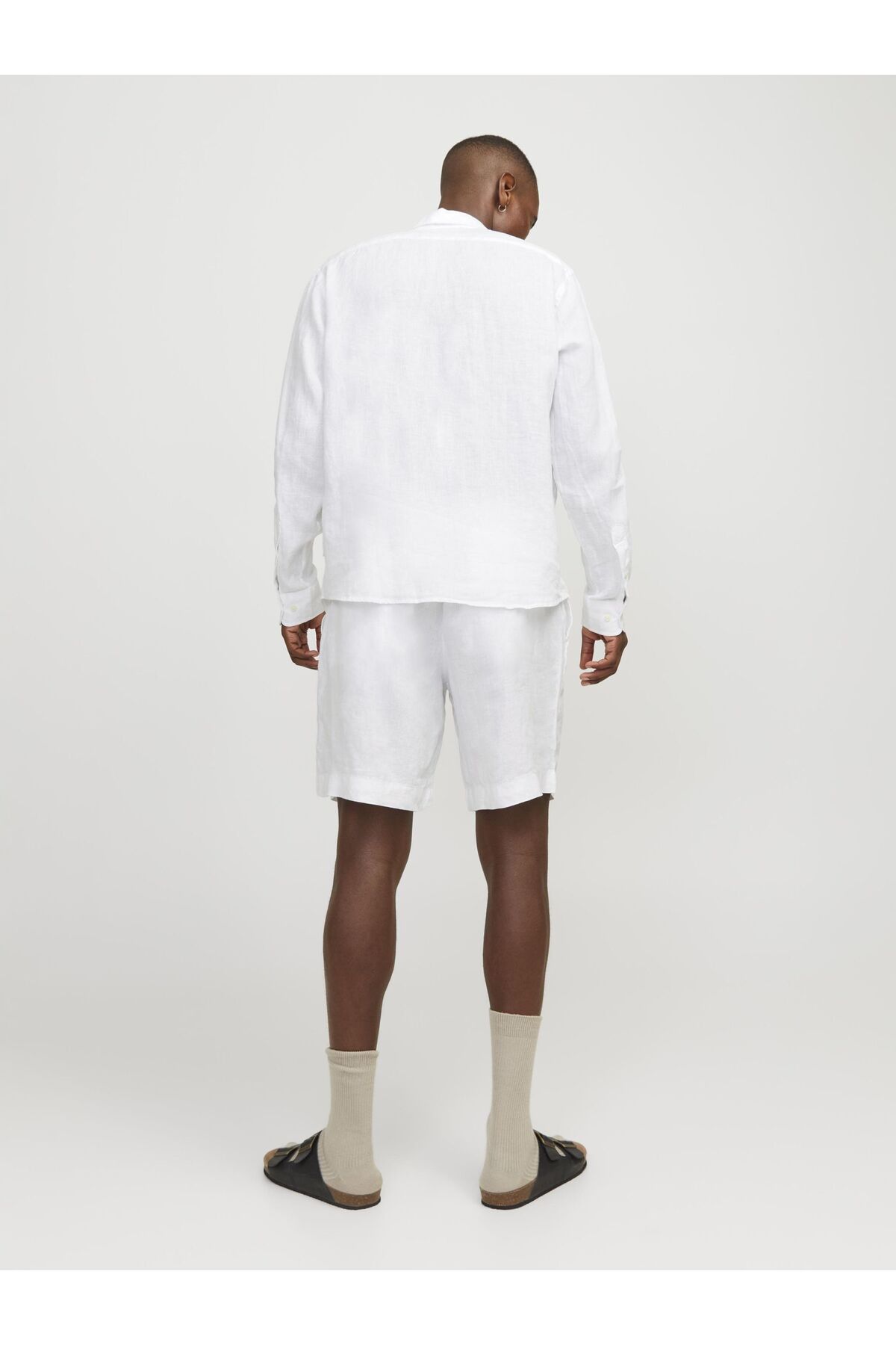 شلوارک مردانه راسته فاق نرمال | جک اند جونز Jack & Jones 12253134 - تصویر 4