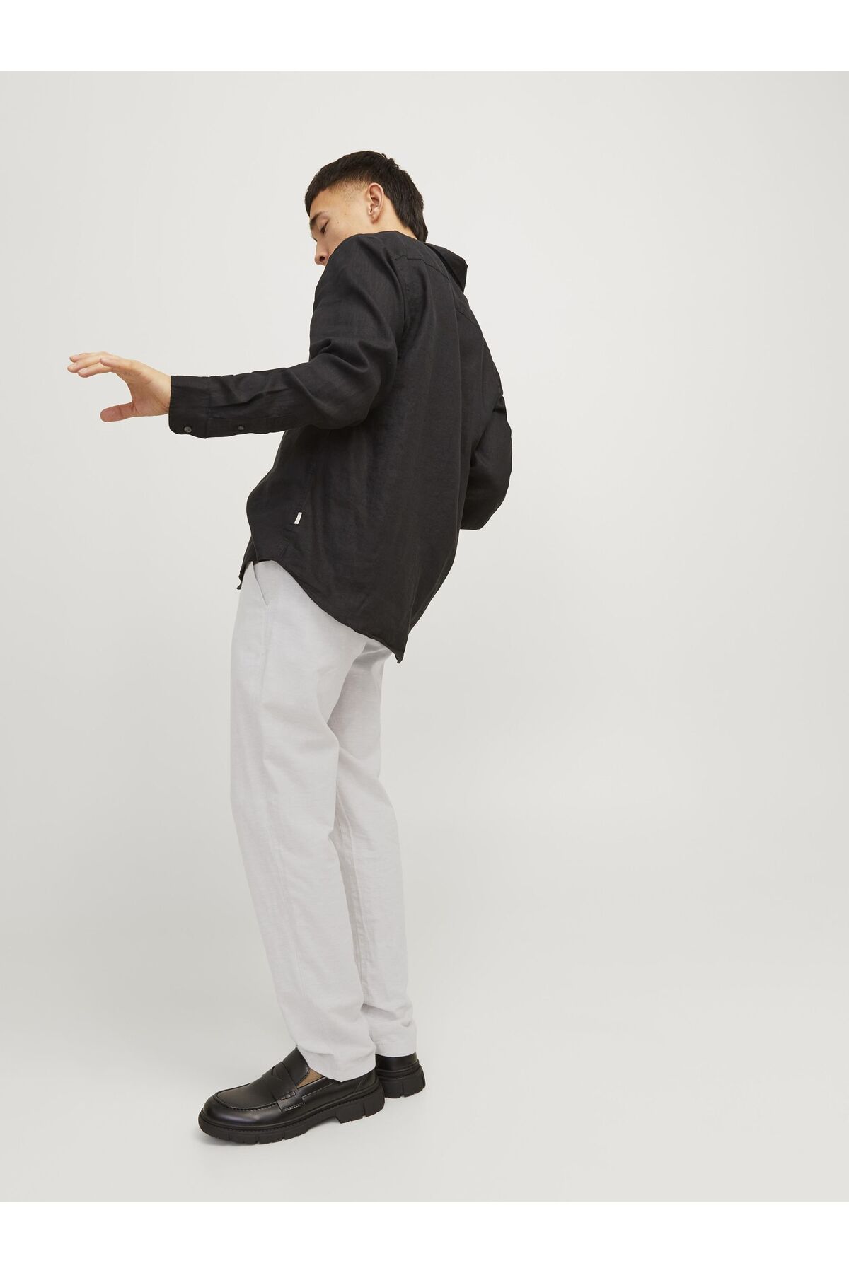 شلوار مردانه راسته فاق نرمال | جک اند جونز Jack & Jones 12248604 - تصویر 8
