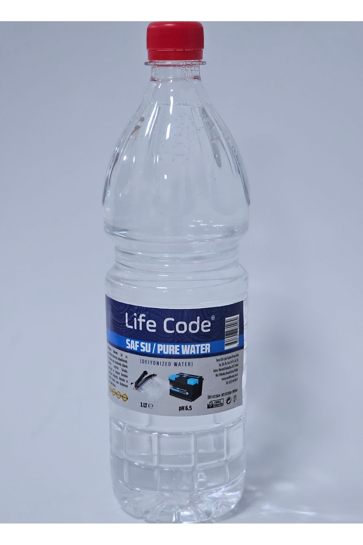 LİFE CODE PREMİUM SAF SU PURE WATER 1 LİTRE