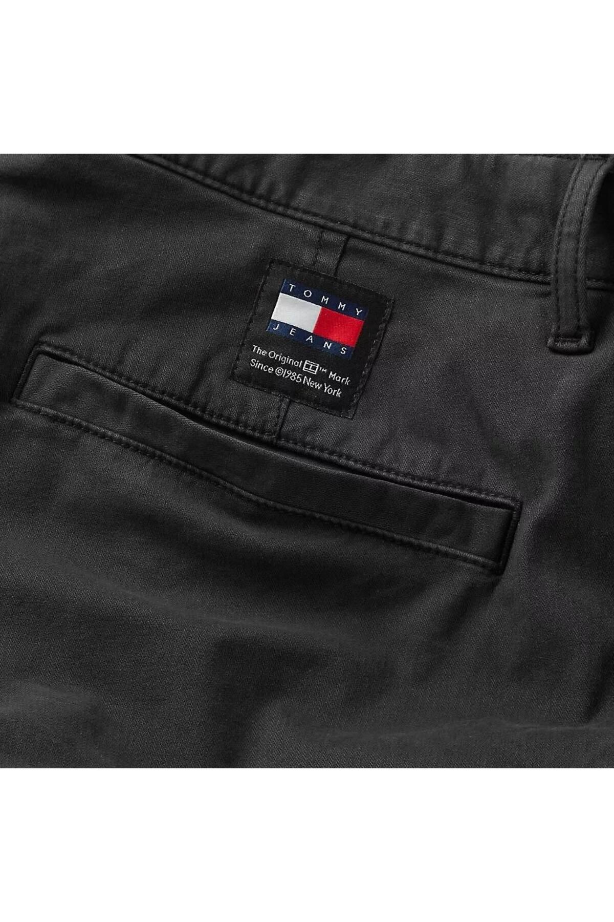 شلوار مشکی مردانه محموله سبک وزن TJM آستین Tommy Hilfiger