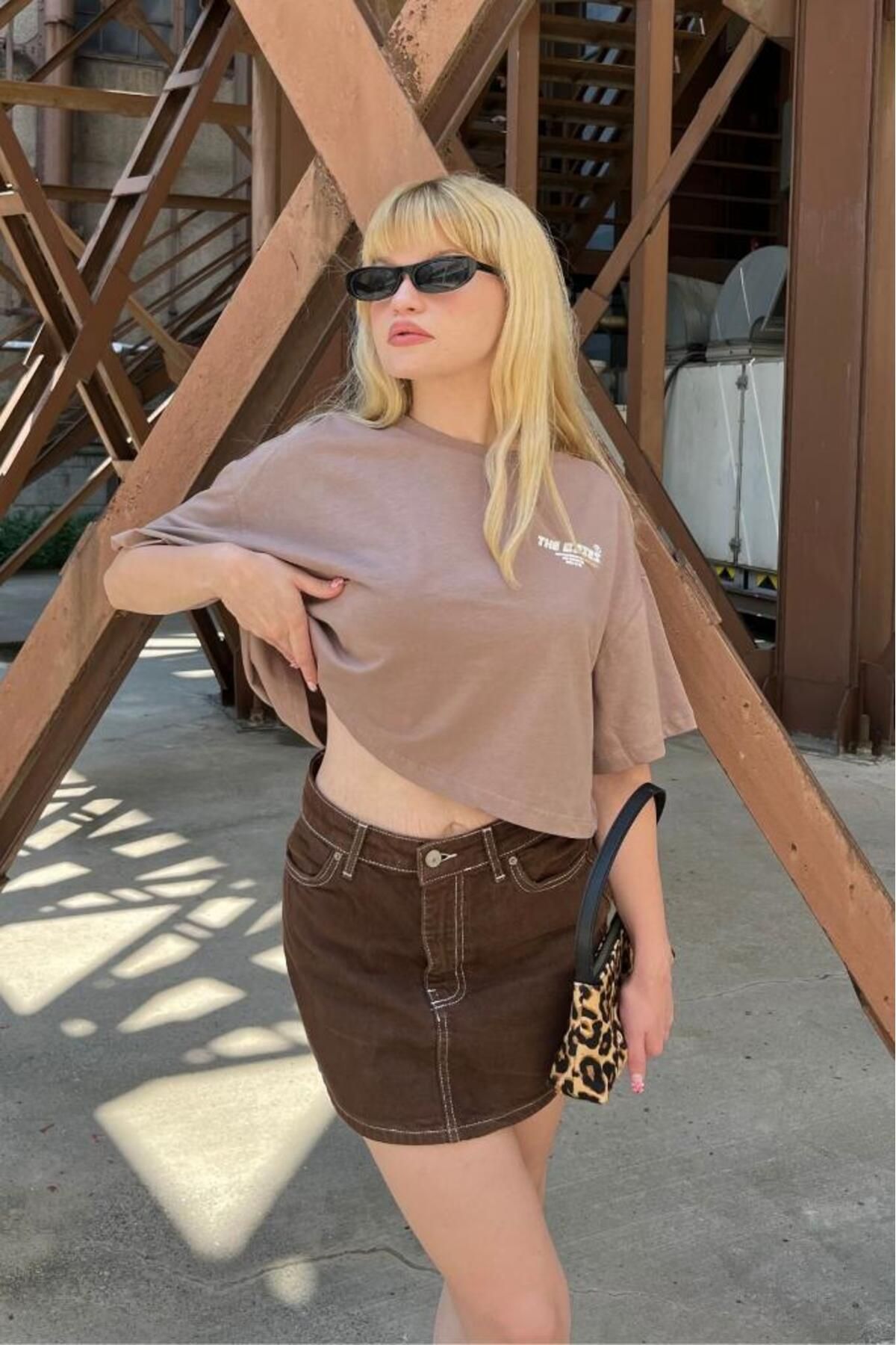 Bases-Tricou crop oversize imprimat 2