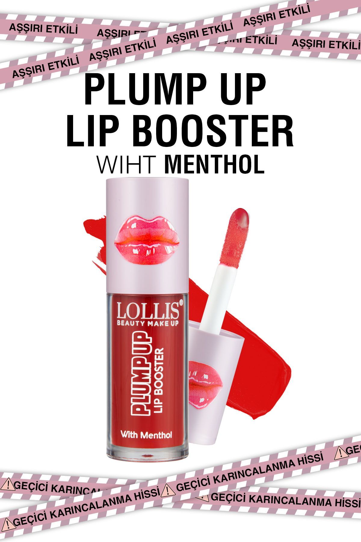 Plump Up Lip Booster 03 / Dolgun Görünüm Veren Dudak Parlatıcısı 03 — قرمز PULB — تصویر 1 از 5