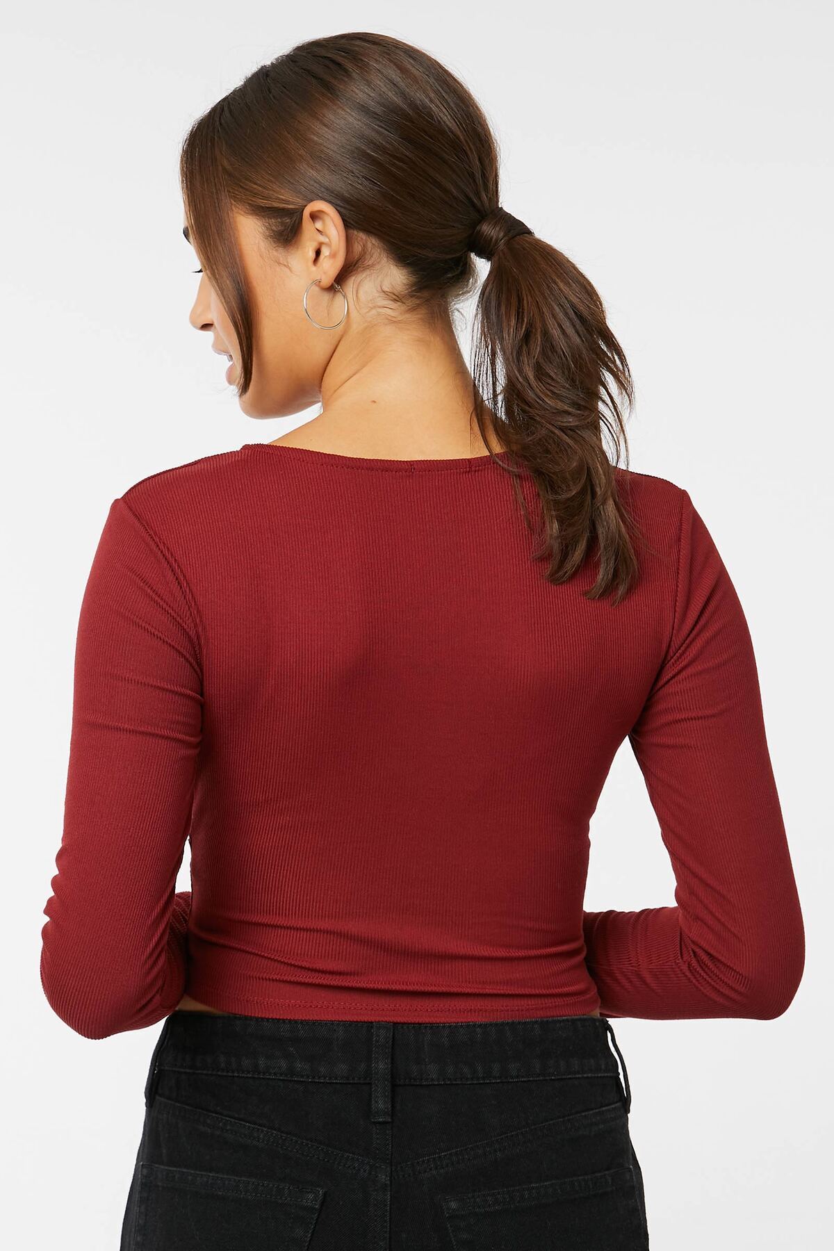 Ardene-Crossover Top with Ruching 2