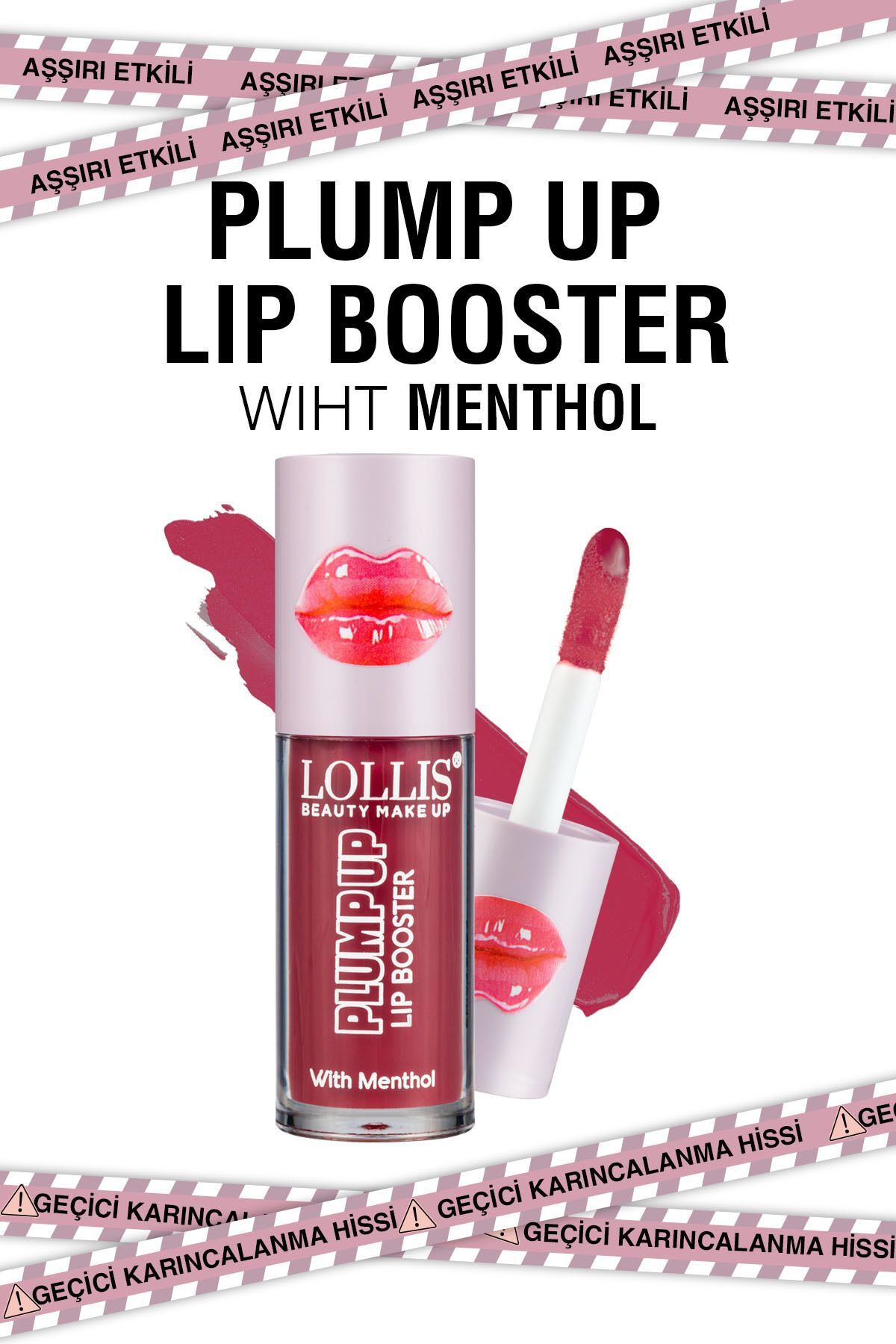Lollis Plump Up Lip Booster 02 / Dolgun Görünüm Veren Dudak Parlatıcısı 02 — بنفش PULB