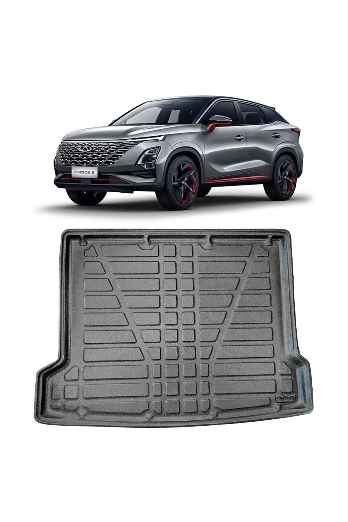 Oasis Life Renault Austral 2023 Sonrası 3d Lüx Bagaj Havuzu (6139K)