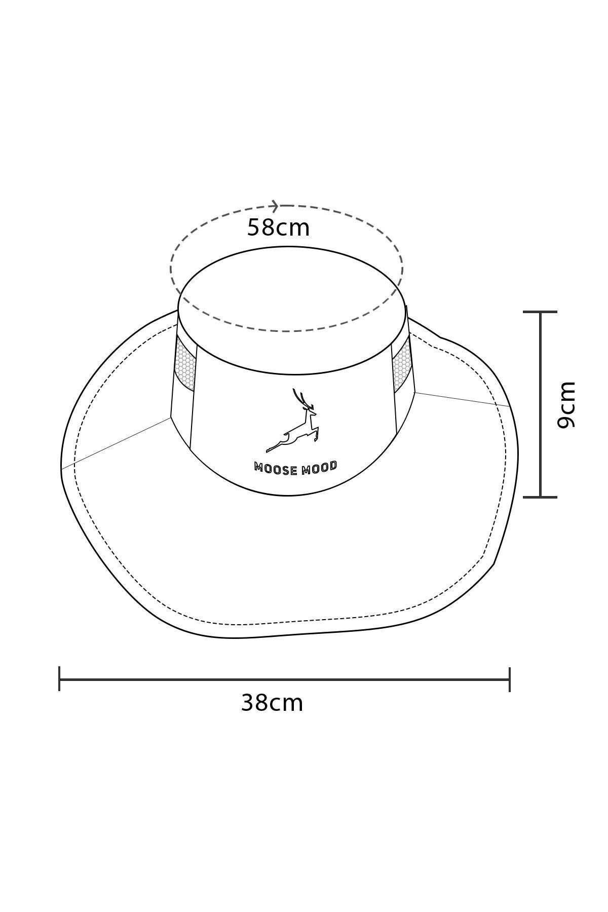 Moose Mood  Uv +50 Güneş Korumalı Safari Şapka - Görsel 9