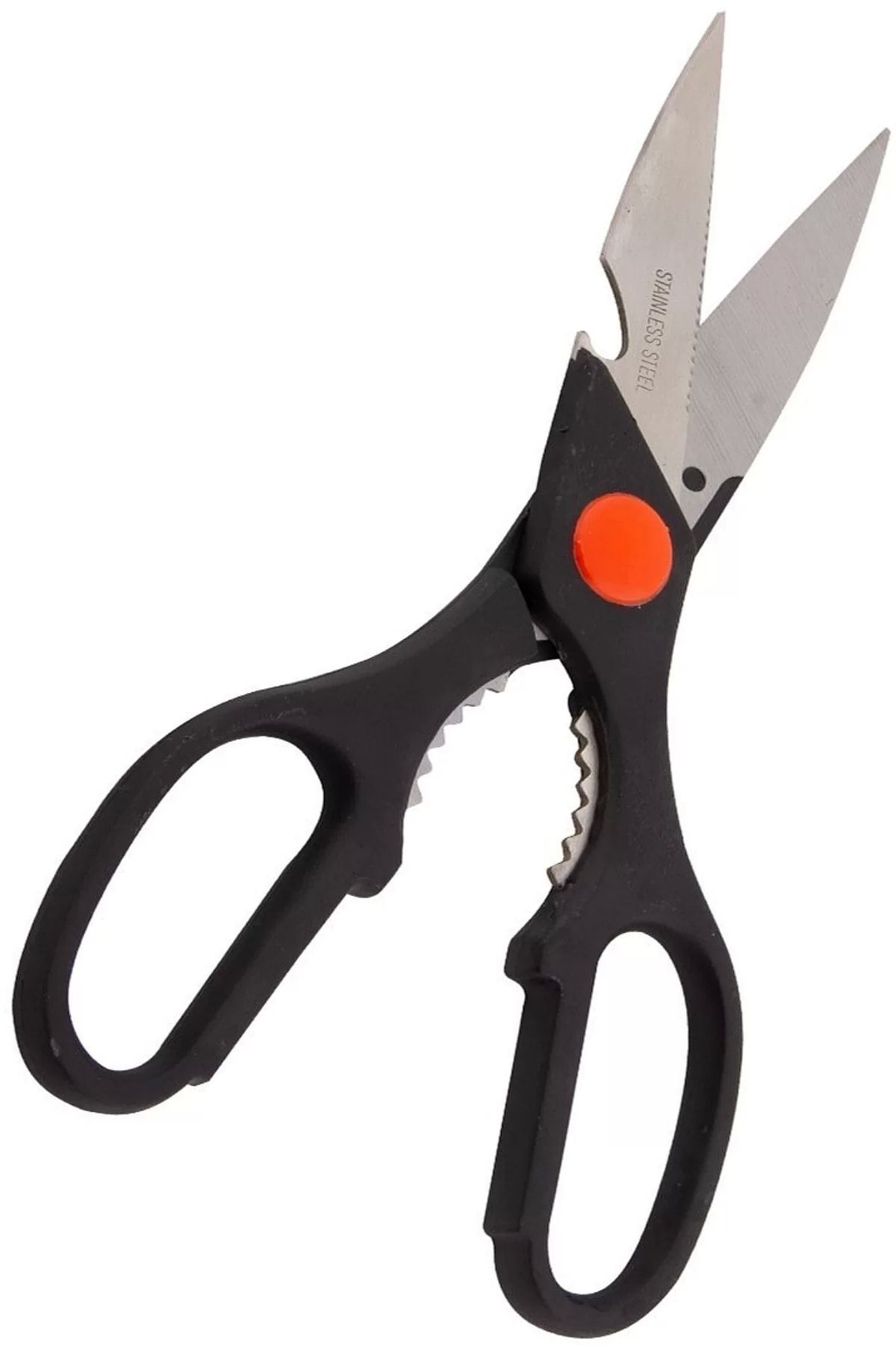 Fatmazel-Multi-Purpose Kitchen Scissors Meat Pastry Vegetables Walnuts Kitchen Scissors with Cracker 2