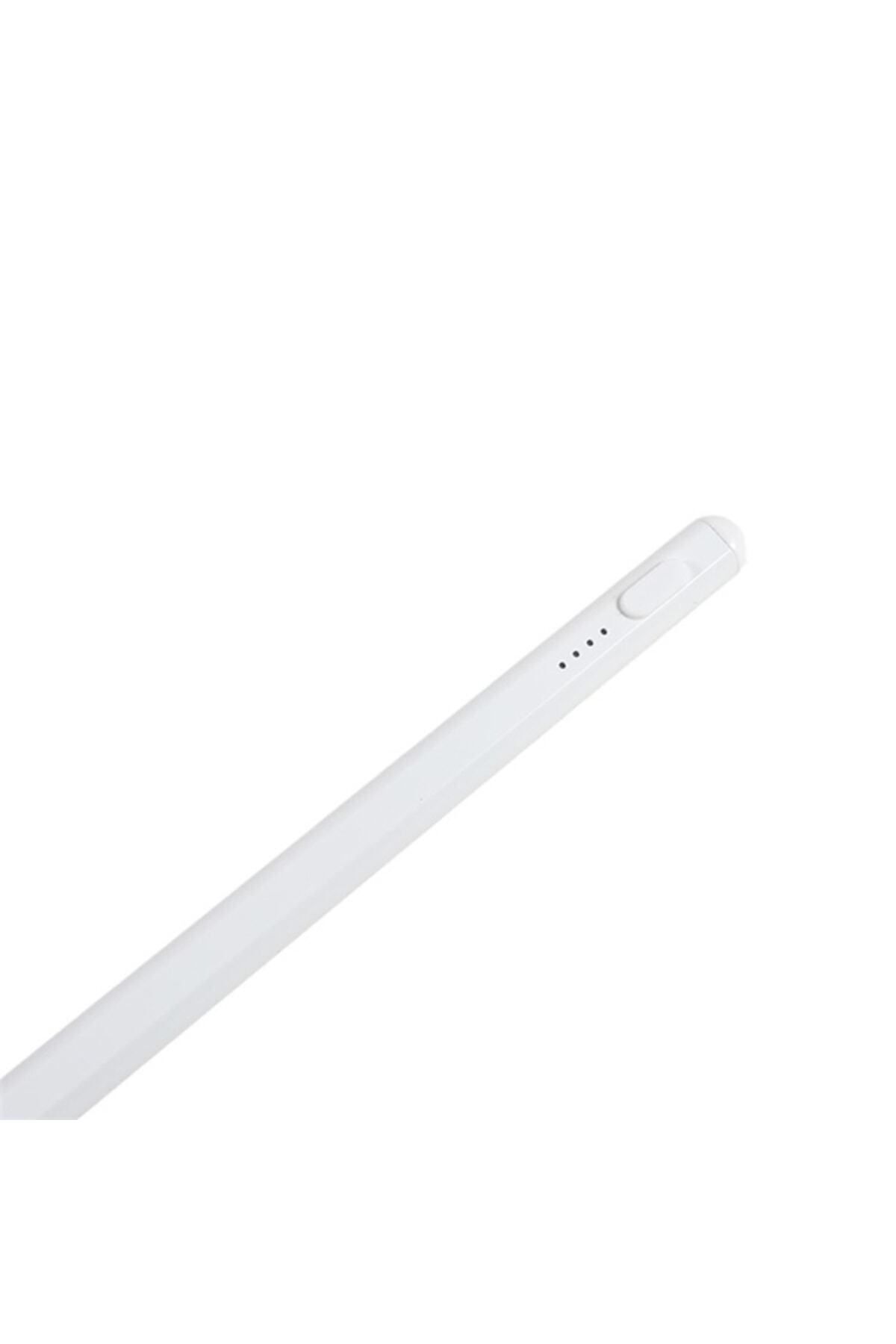 K-2260 Universal Kapasitif Stylus iPad Tablet Dokunmatik Kalem BEYAZ 2