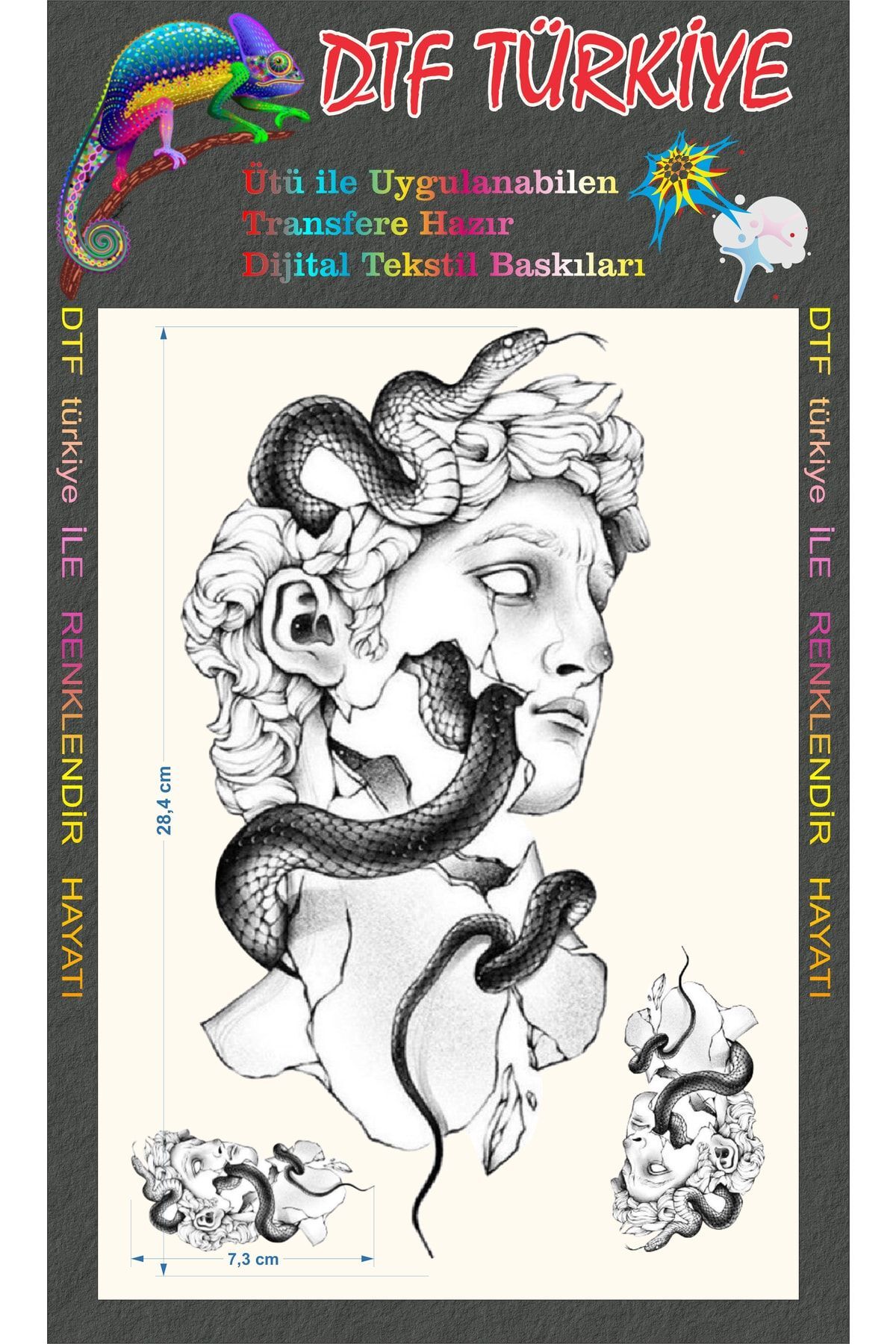 DTF BASKI Ütü Ile Transfer Baskı -kişiye Özel Tekstil Baskı-dijital Tekstil Baskı