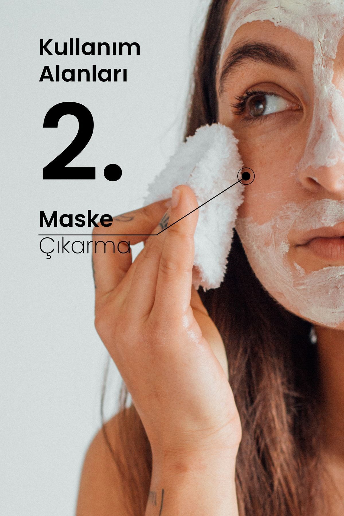 Yıkanabilir Makyaj Temizleme Pamuğu | 2li