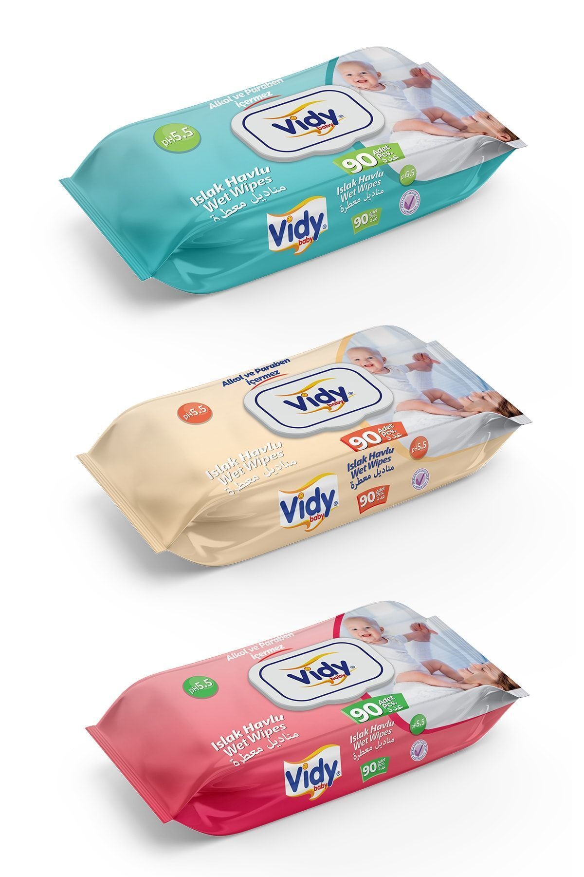 Genel Markalar Baby Sensitive Bebek Islak Havlu 90×12 Paket ( 1080 Yaprak ) fotoğrafı 3 (önizleme)