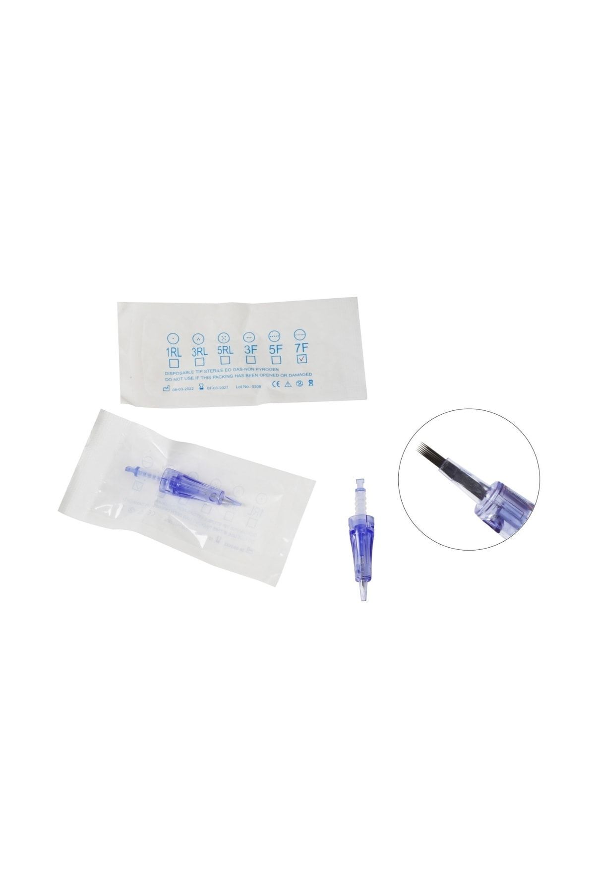 East Medical DrPen 10 Pieces 7 Pin Needle Compatible with Dermapen A1-a6-e30-n2-m5-m7-mym Devices