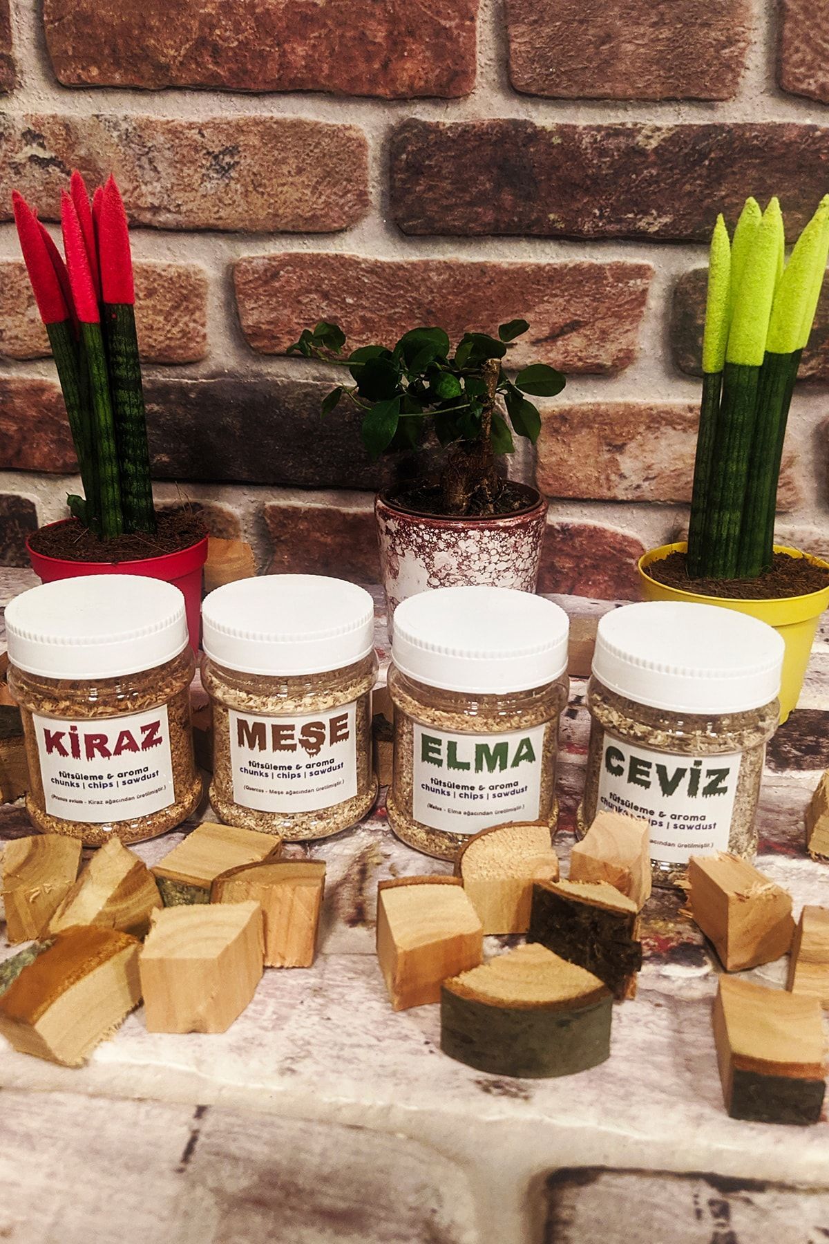 Tütsüleme Aroma Talaşı - Mangal Barbekü Fümeleme Tütsü Ve Aroma Talaşı 4'lü Set 7