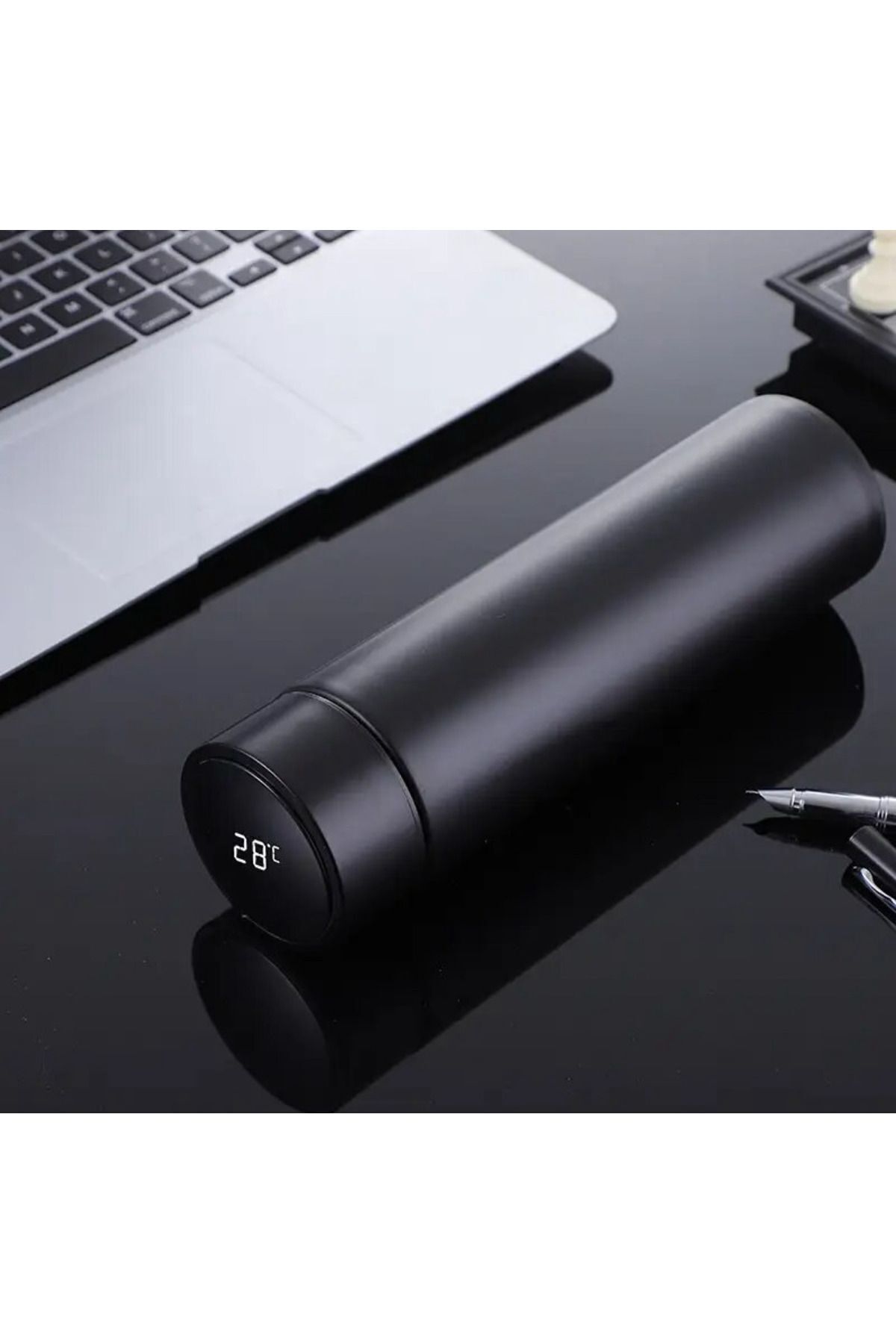 304 Stainless Steel Grade and Filtered Smart Thermos 500ml Double Layer Handheld Fireproof Gly-517 Mug