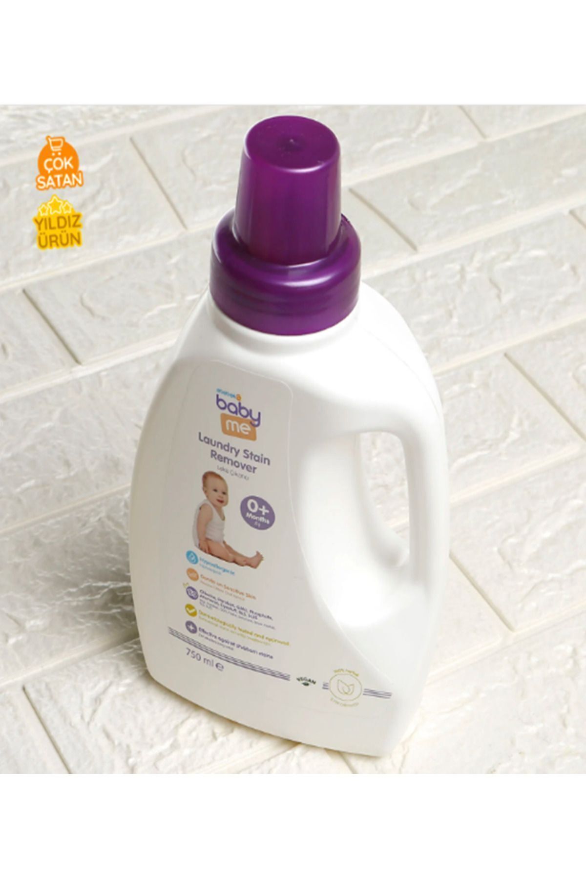 WİİK NATUREL Bebek Çamaşır Deterjan Sabun Leke Çıkarıcı 750 ml E BEBEK ÜRÜNÜDÜR. fotoğrafı 3 (önizleme)