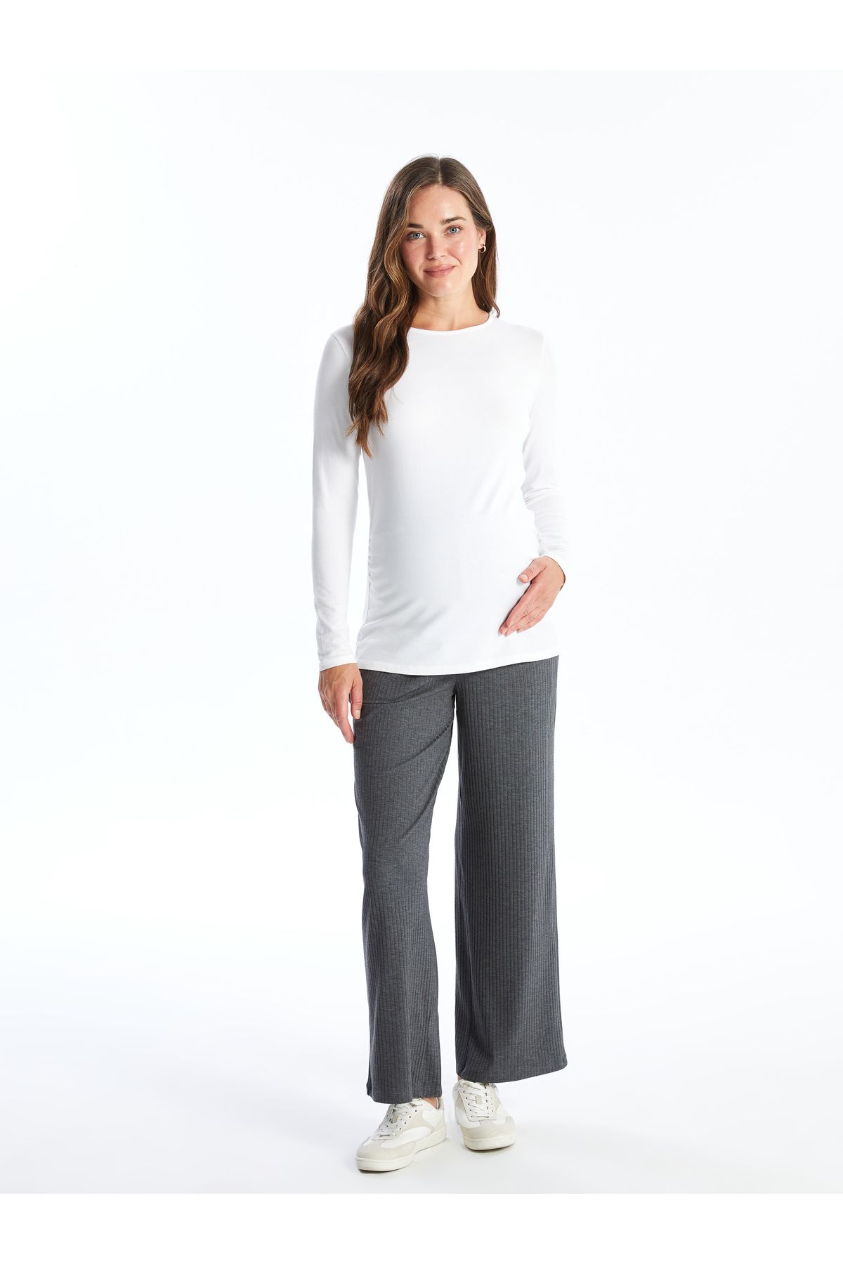 LC Waikiki-Maternity Pants - Elastic Waist and Abdominal Panel 2