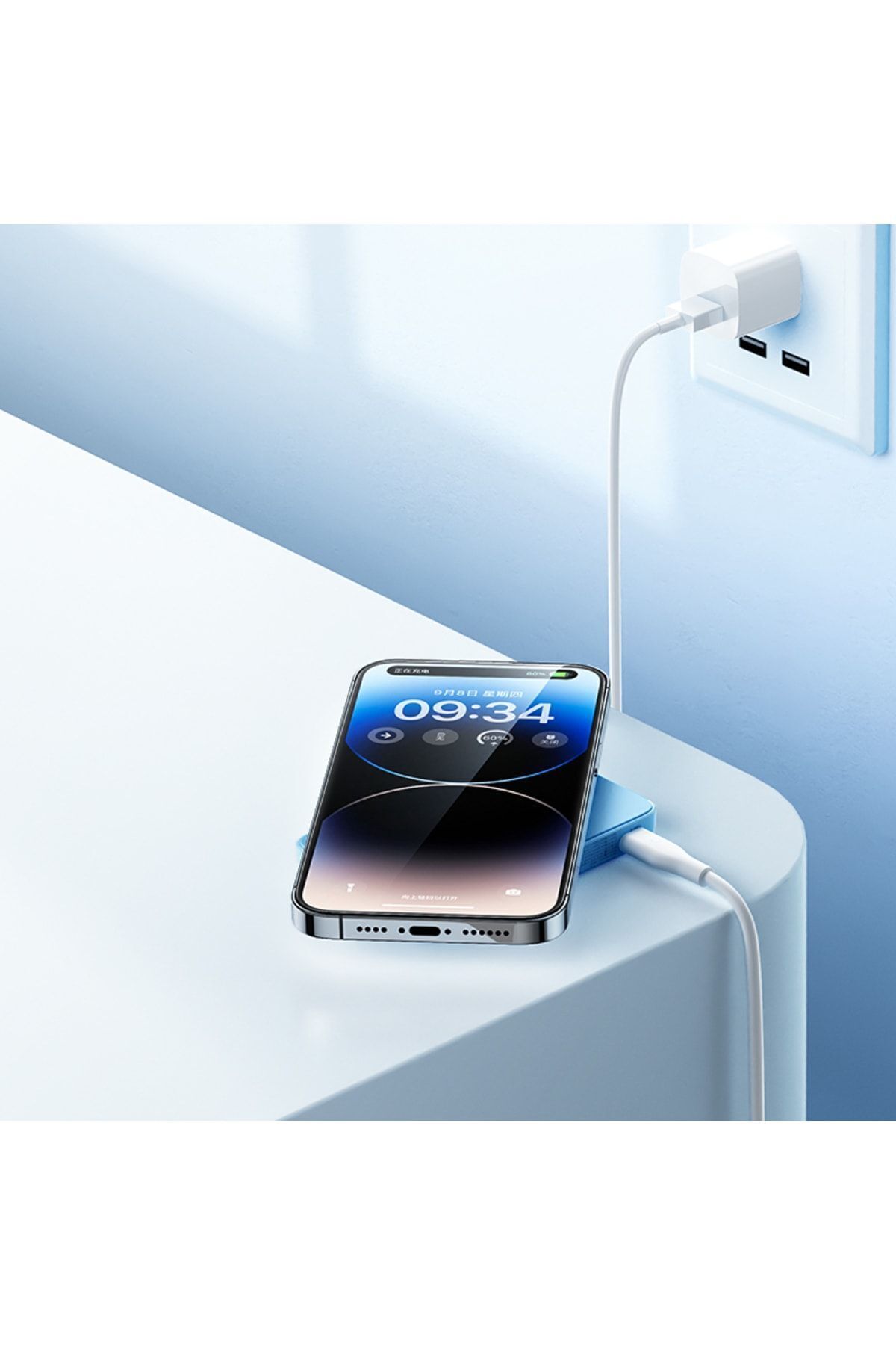 Mp07 Ince Tasarımlı Magsafe Powerbank 10000mah 15w Iphone 12-13-14 Serisi 3