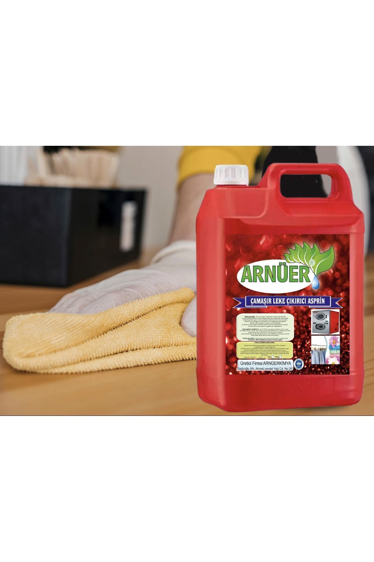 ARNÜER Aspirin Heryer Leke Çıkarıcı 5 Lt