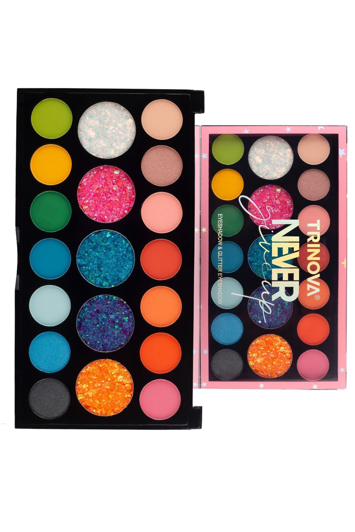 Trinova Glitter Far 19 Parça Far Paleti