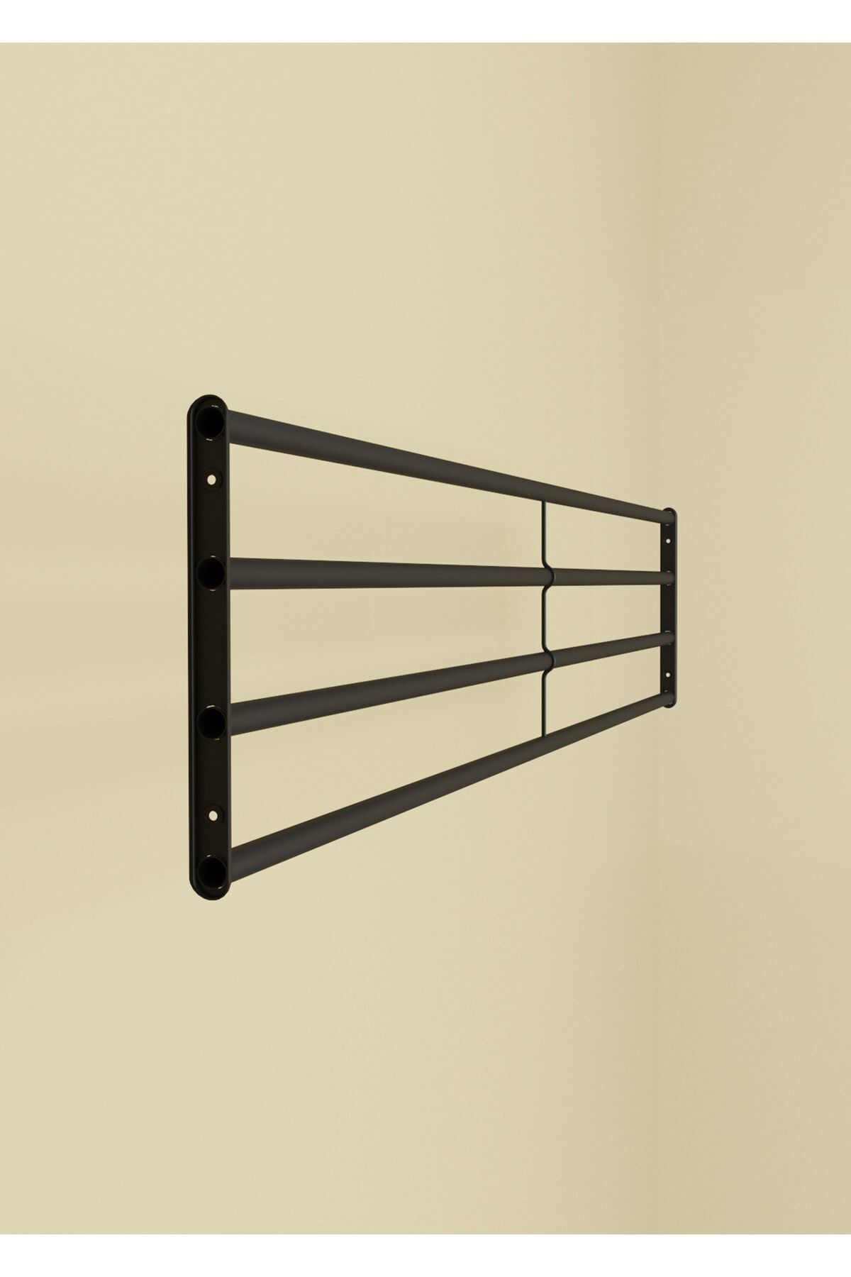 FANO 190 Cm (SADECE MİX RANZA 90x190 MODELİ ILE UYUMLUDUR) Siyah Korumalık fotoğrafı 6 (önizleme)