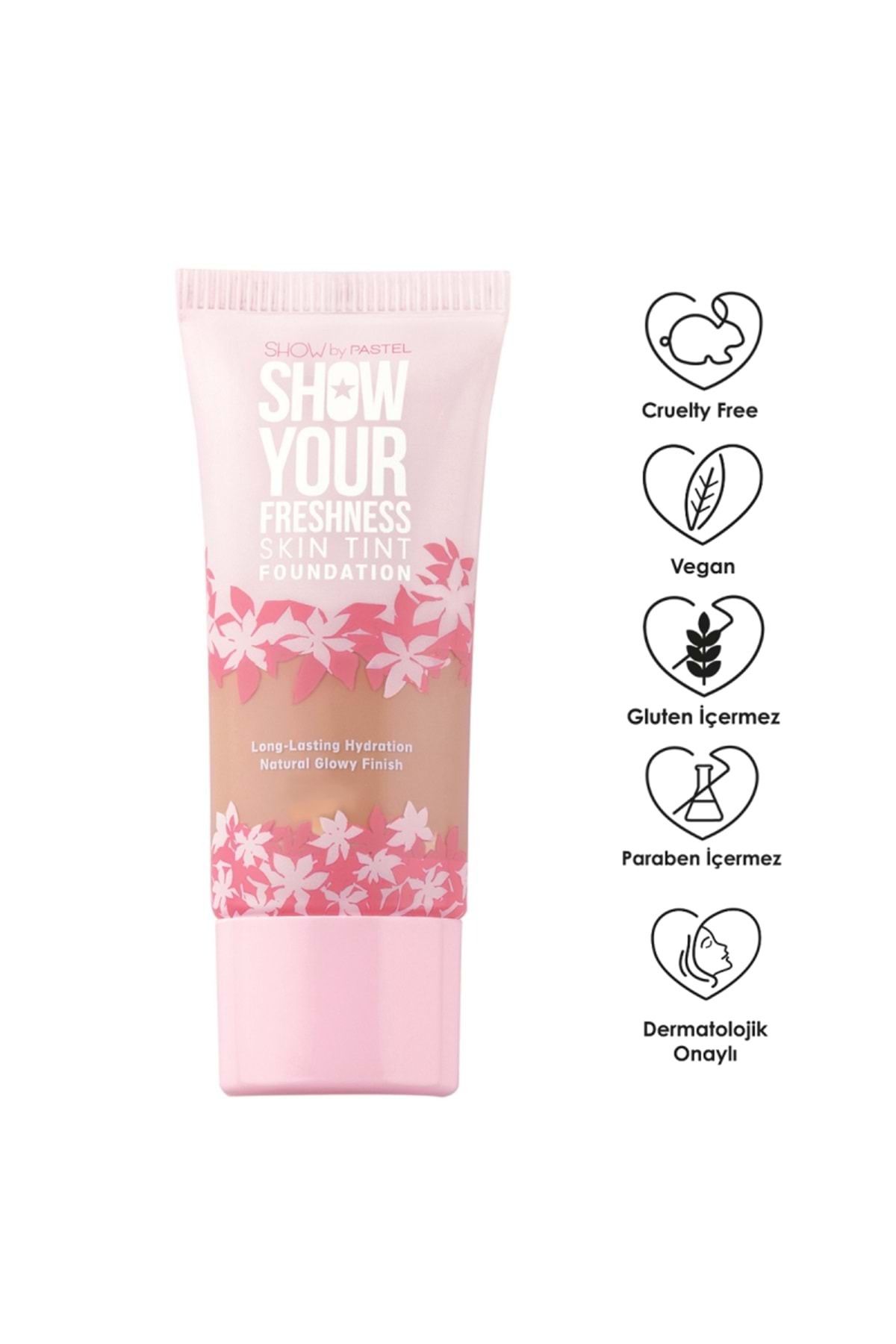 Show By Show Your Freshness Skin Tint Foundation - کرم پودر 503 عسل 30 میلی لیتر Pastel