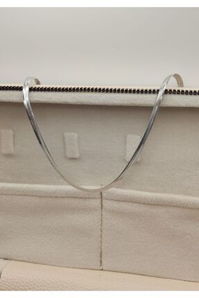 Italyan Ezmesi Zincir 60cm &Ccedil;elik Kolye  - 2