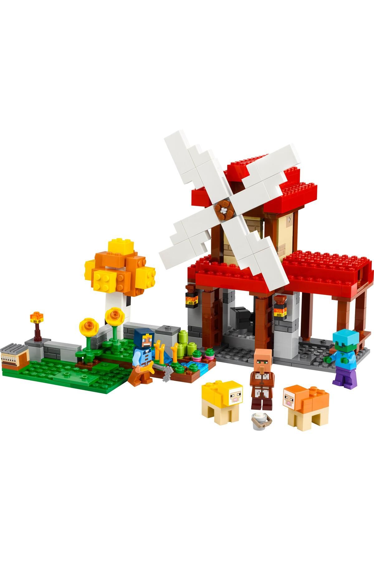 LEGO-Minecraft® The Windmill Farm - Video-Game Set Gift 21262 10