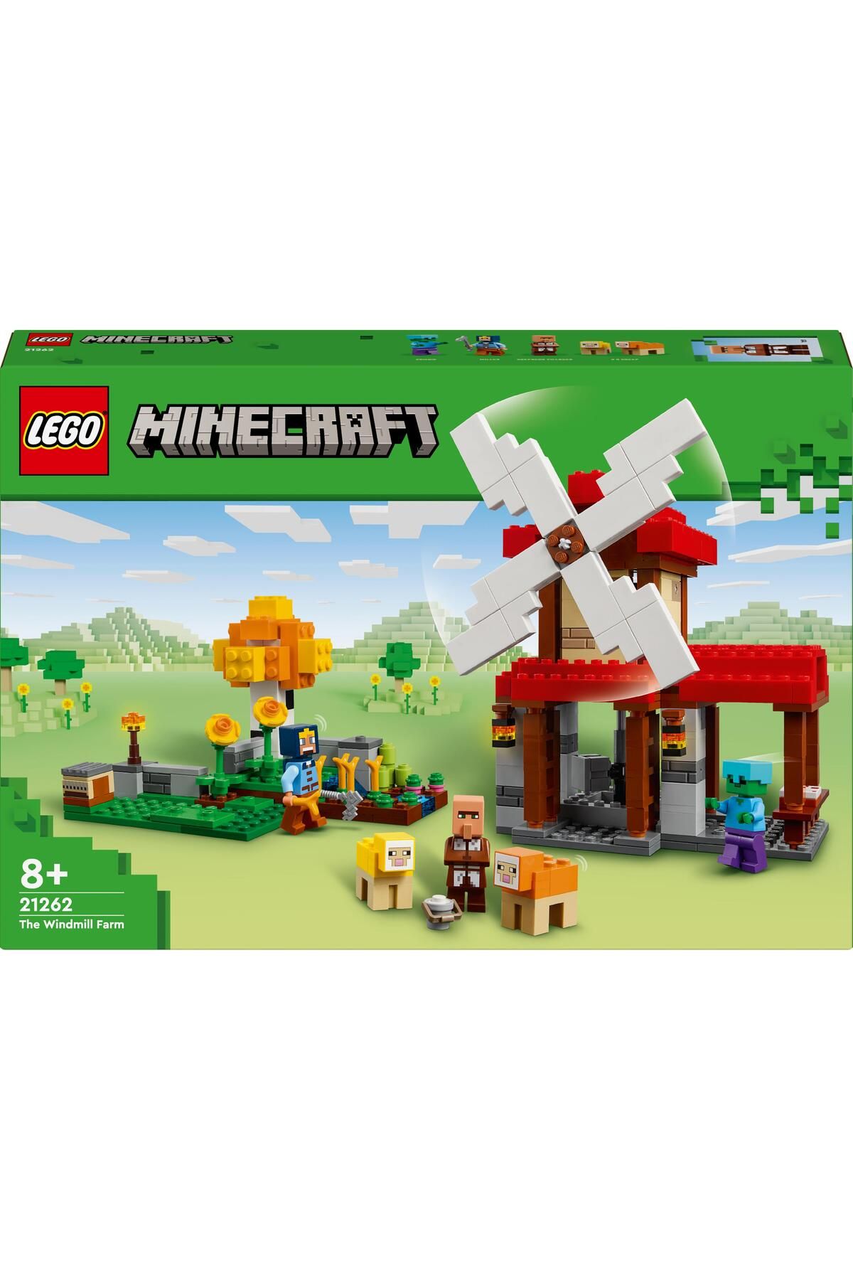 LEGO-Minecraft® The Windmill Farm - Video-Game Set Gift 21262 3