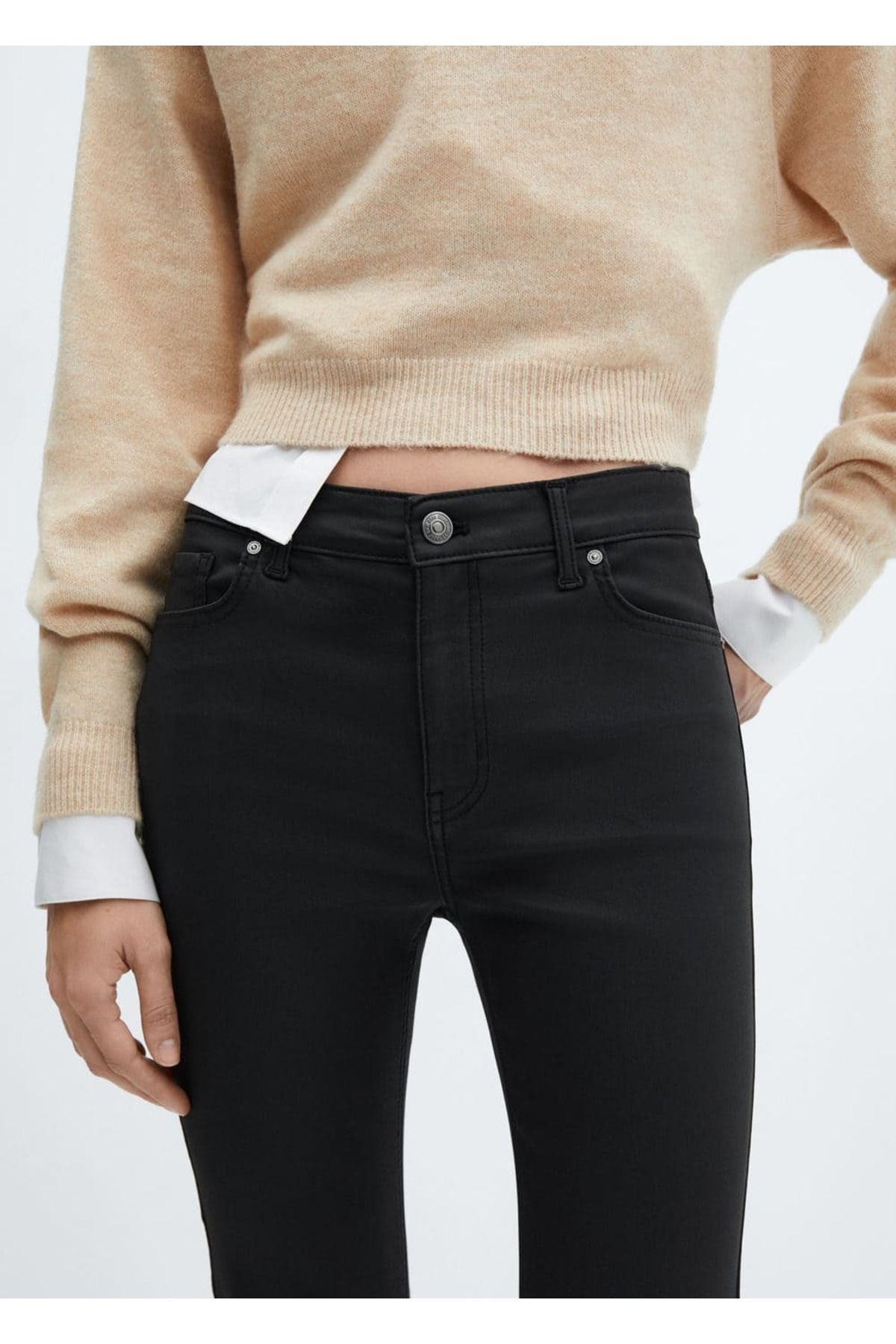 Sienna Flare Crop Mumlu Jean Pantolon