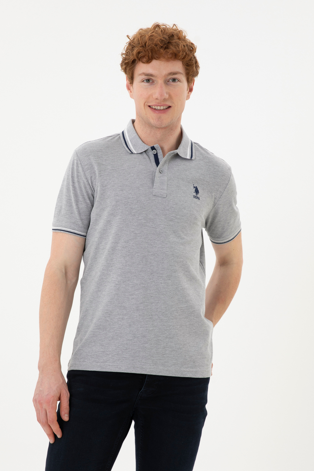 پولوشرت مردانه یو اس پولو | 1003129 U.S. Polo Assn. - Image 3