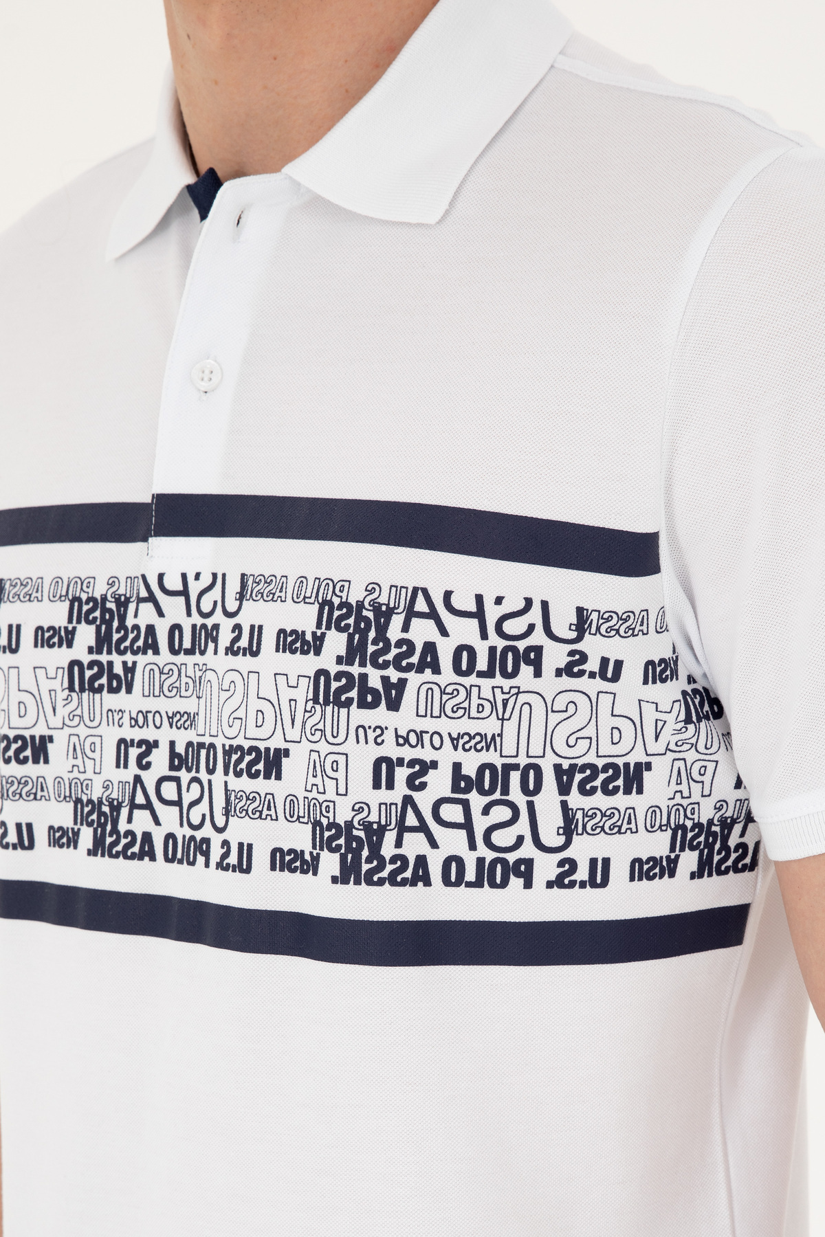 پولوشرت مردانه یو اس پولو | TYC5204DBFAA71F100 U.S. Polo Assn. - Image 7