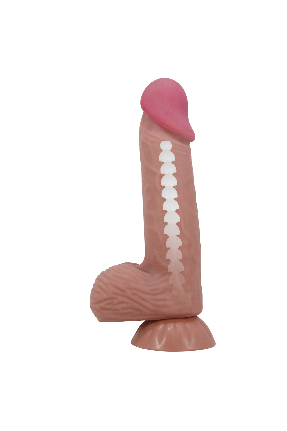 Hızlı Express Kayan Cilt Serisi 26 Cm Kıkırdaklı Realistik Penis Damarlı Dildo