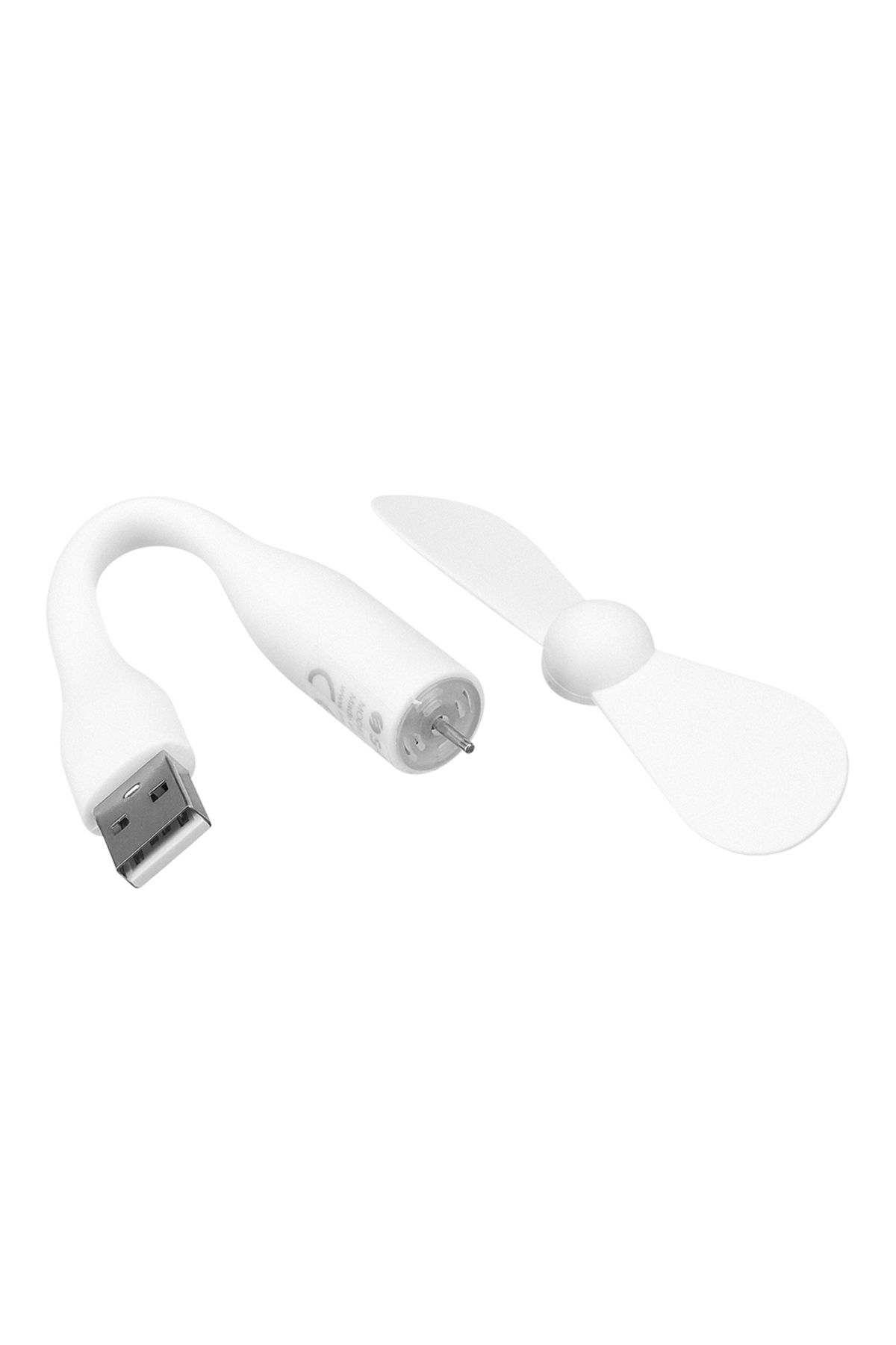Temiz Pazar TAŞINABİLİR ESNEK BEYAZ USB MİNİ FAN