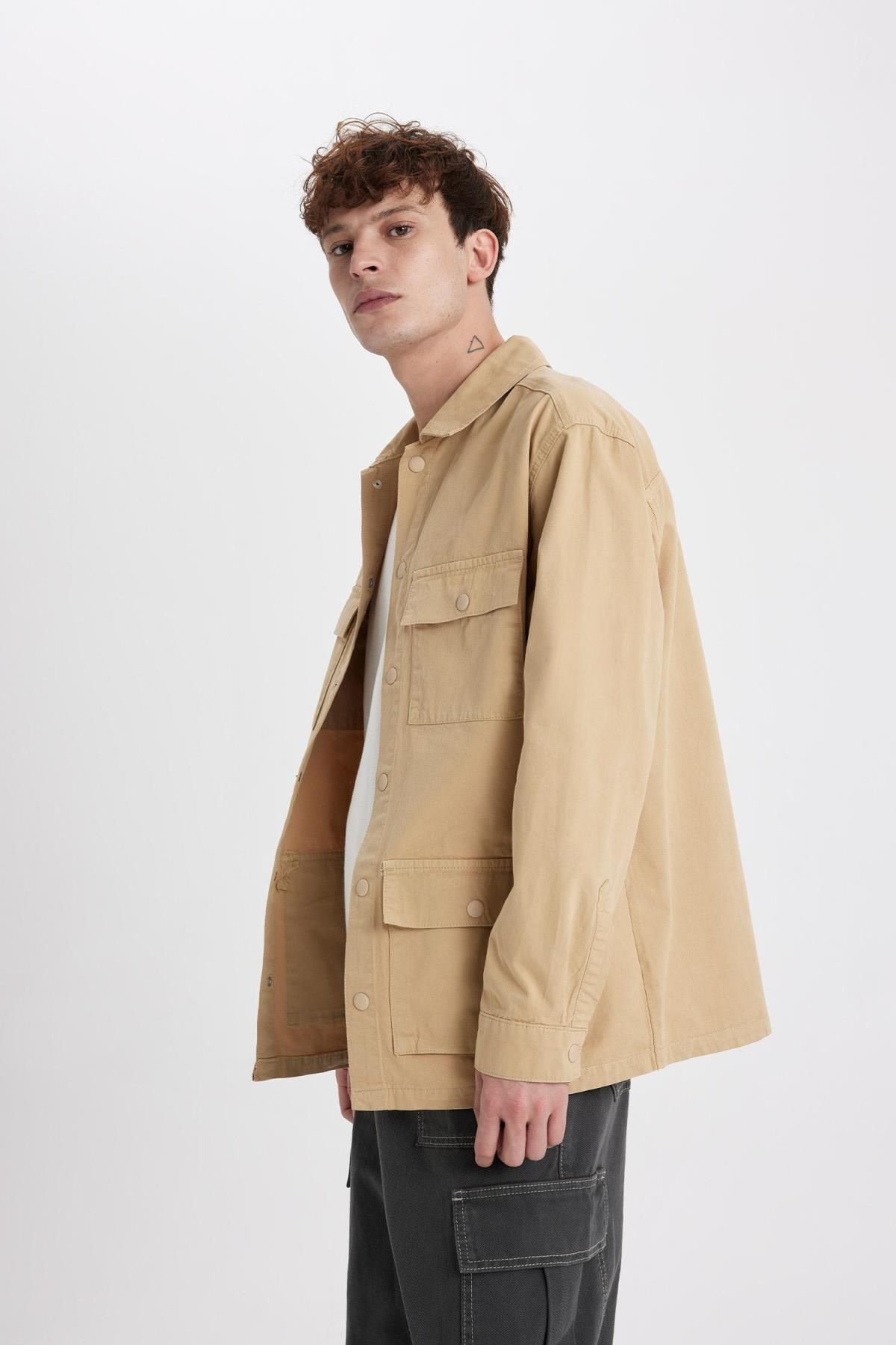 پیراهن مردانه دفاکتو | B3869AX23AU Defacto - Image 7